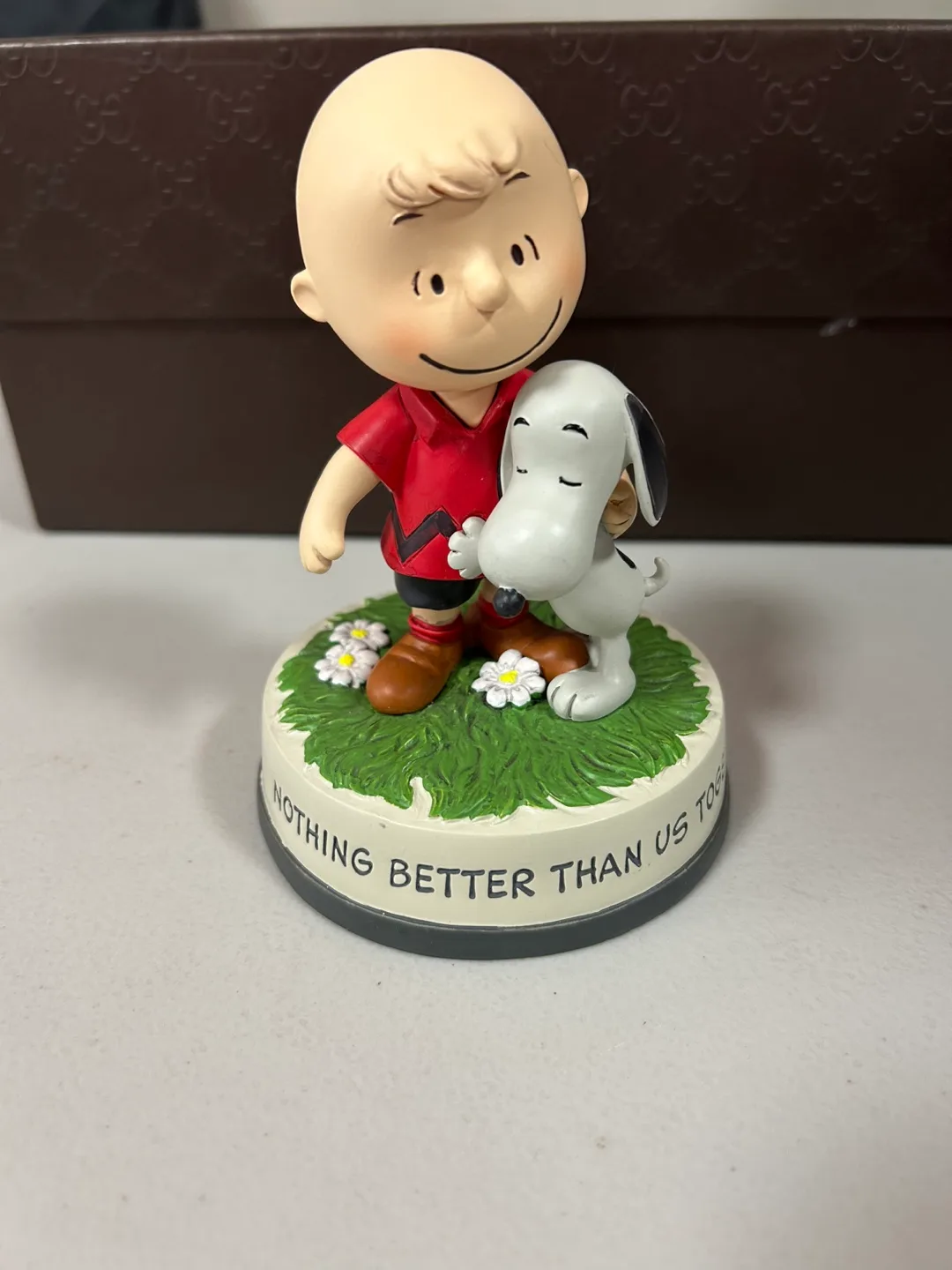 Hallmark Peanuts Charlie Brown & Snoopy Figurine thumbnail