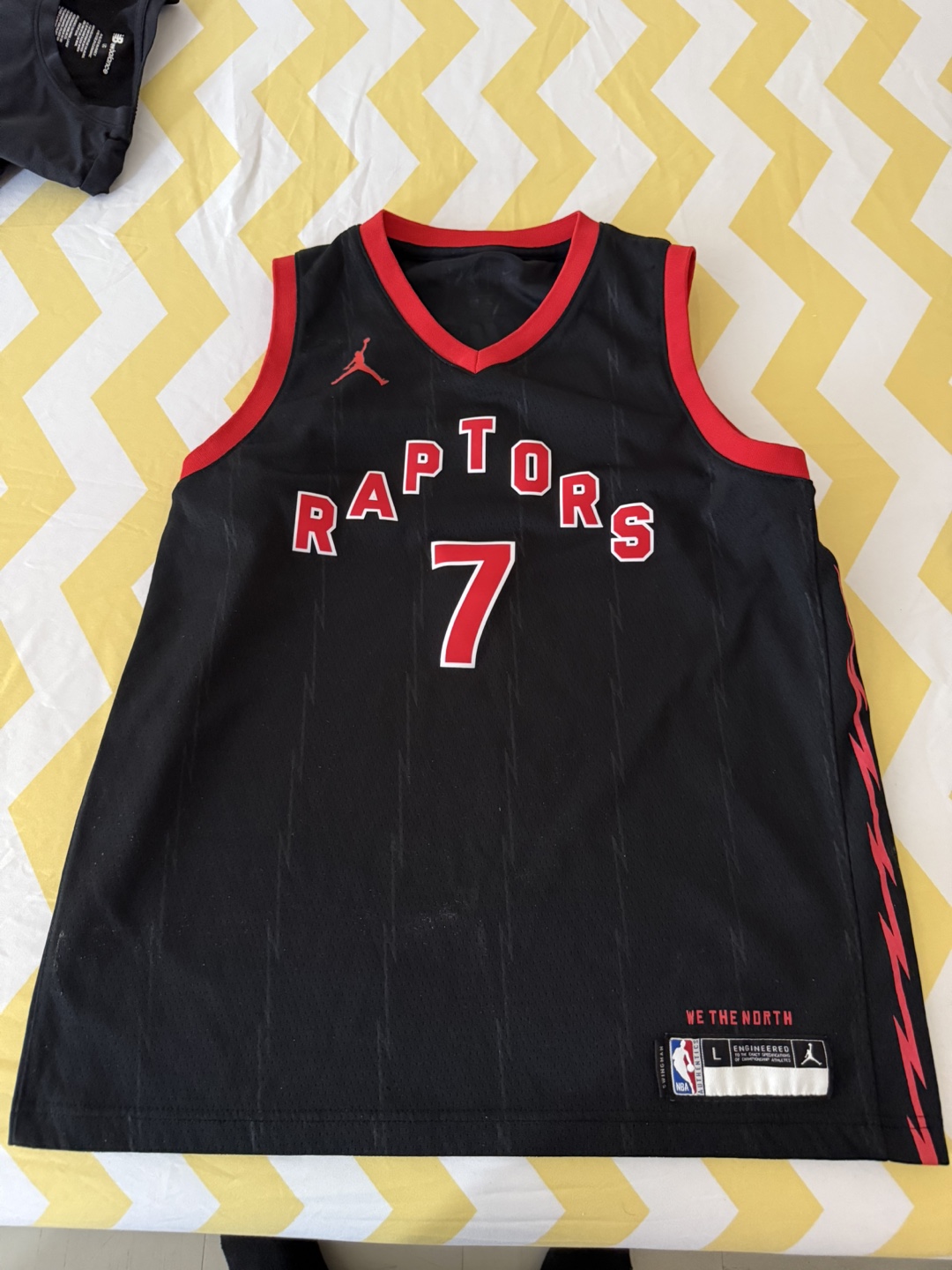 Toronto Raptors Lowry #7 Jersey - Size L - photo 4