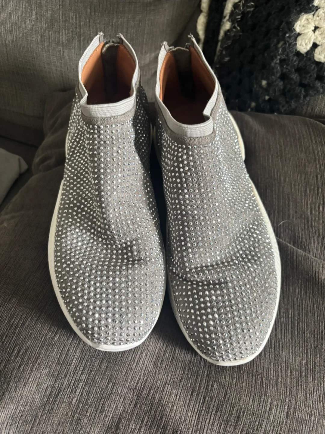 L'Amour Des Pieds Helena Fashion Embellished Women's Sneakers image indicator(2)