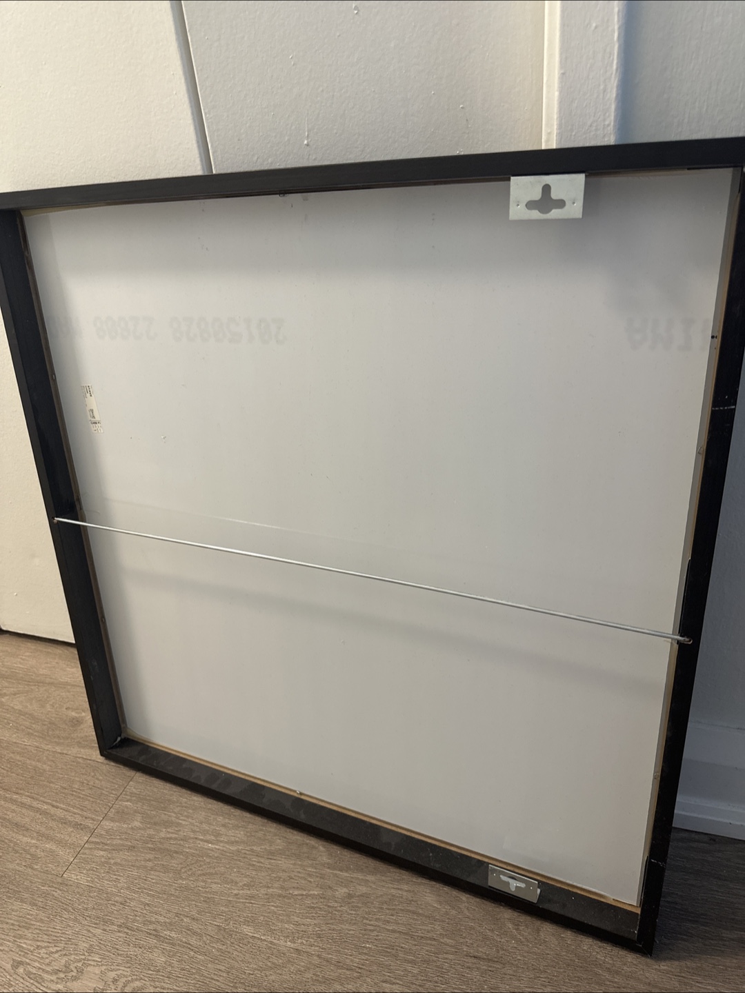 Black Framed Wall Mirror - 27 x 23 inches - photo 4