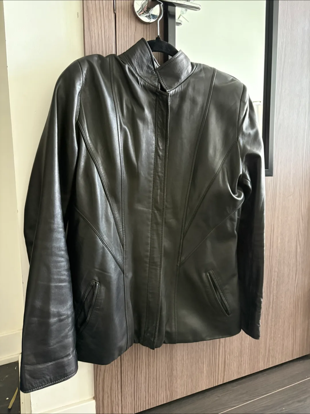 Leather Jacket, Size 46/ Size L thumbnail
