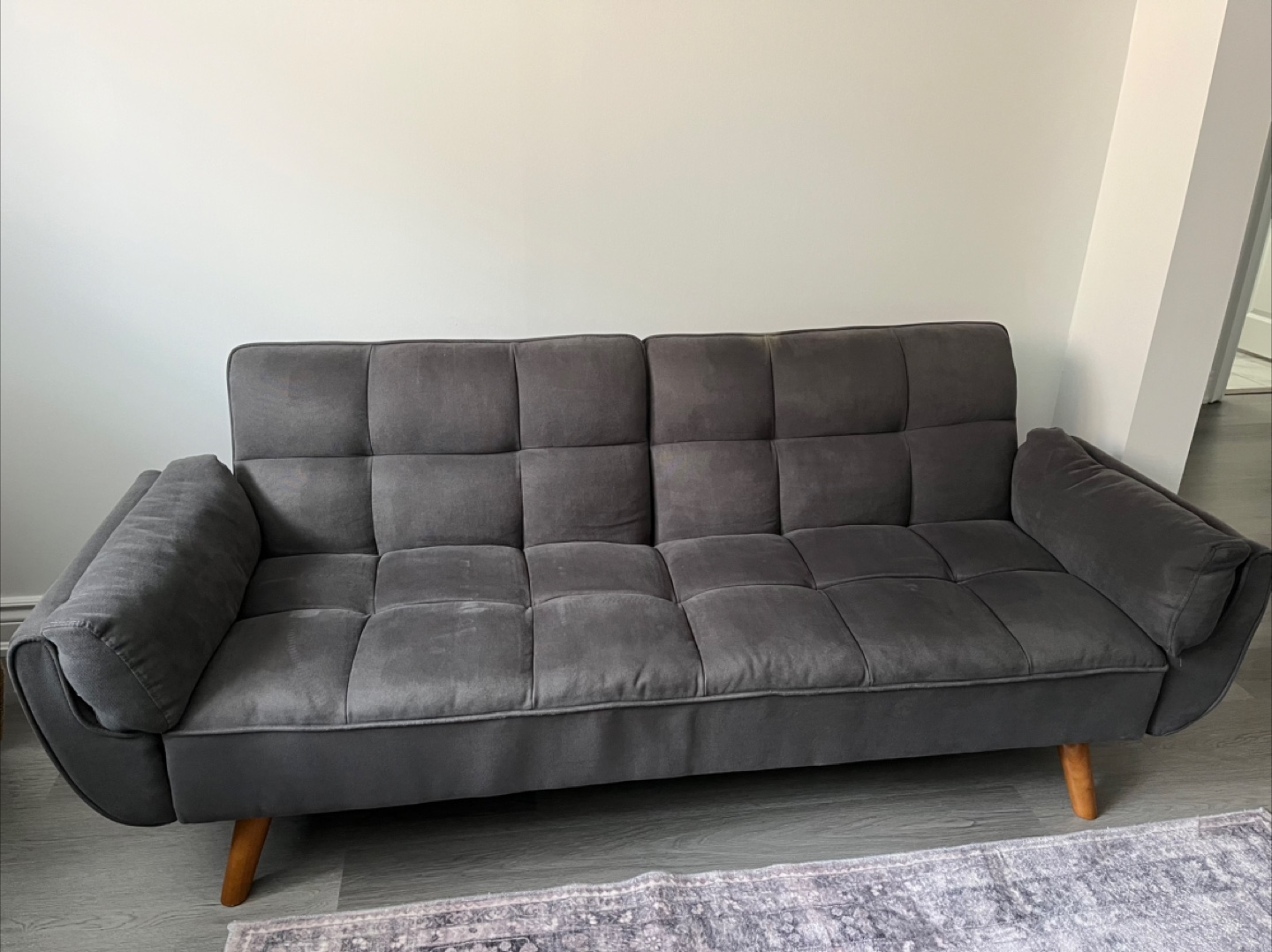 Grey Futon Couch