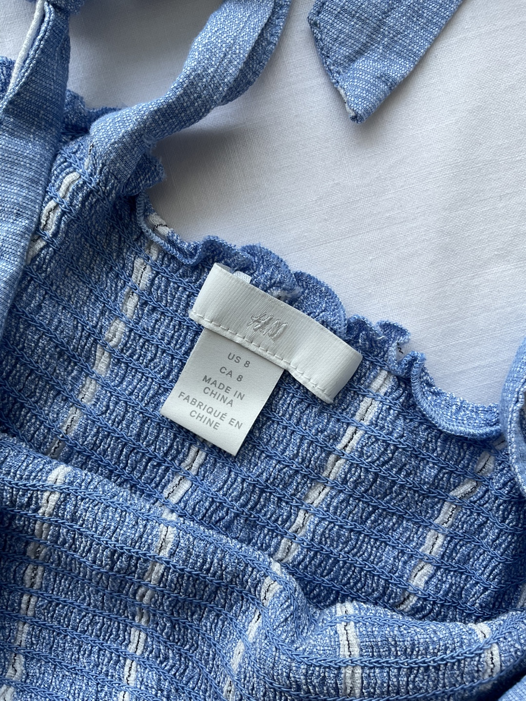 H&M Blue Striped Jumpsuit - photo 3