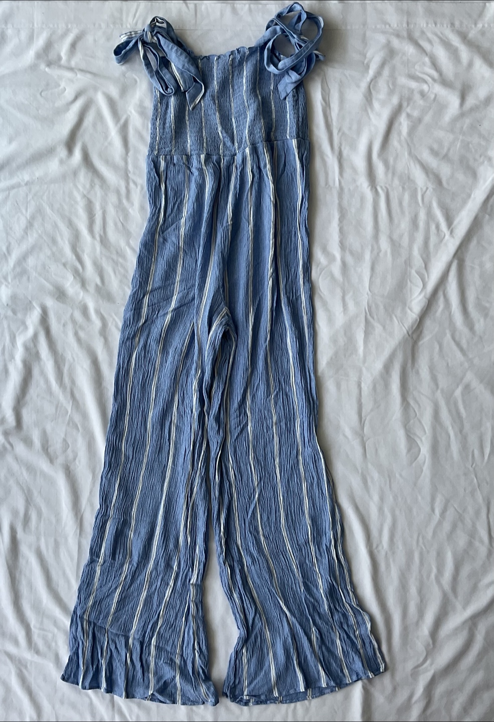 H&M Blue Striped Jumpsuit - photo 2
