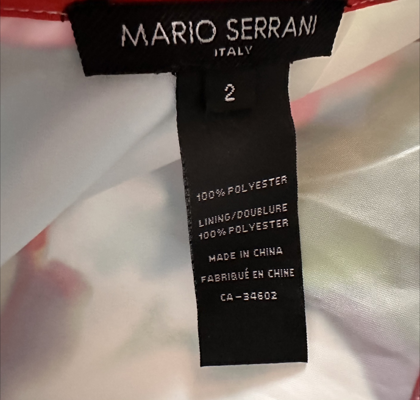 Mario Serrani Floral Skirt - Size 2 - photo 4