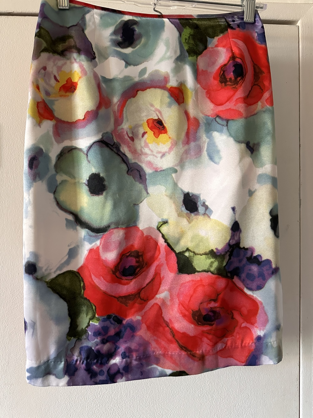 Mario Serrani Floral Skirt - Size 2