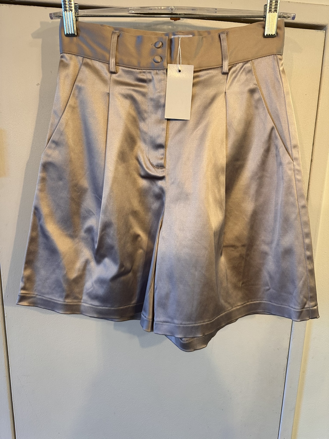 Satin Shorts - Size 4