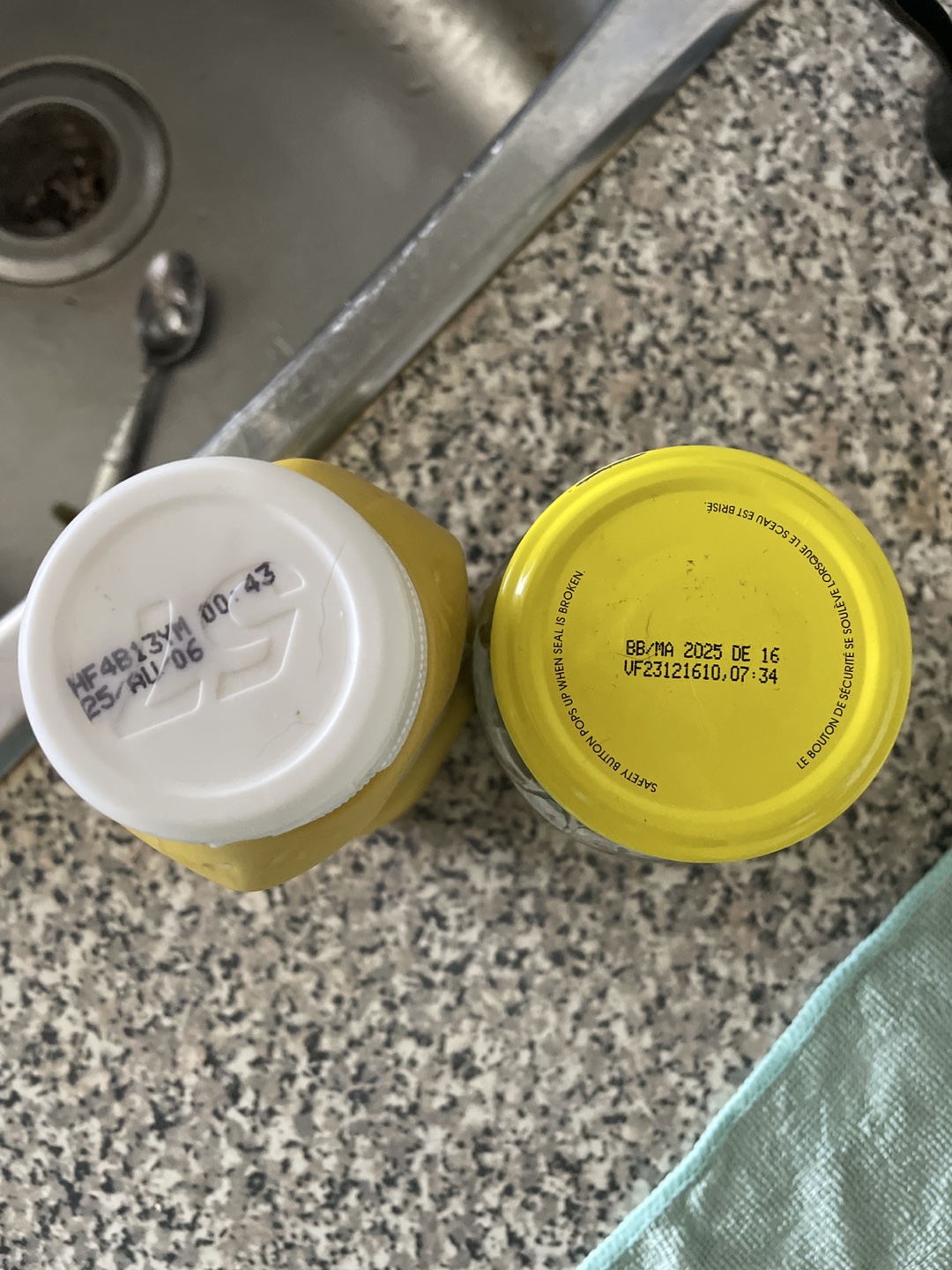 Bottles of Yellow Mustard and Relish - photo 2