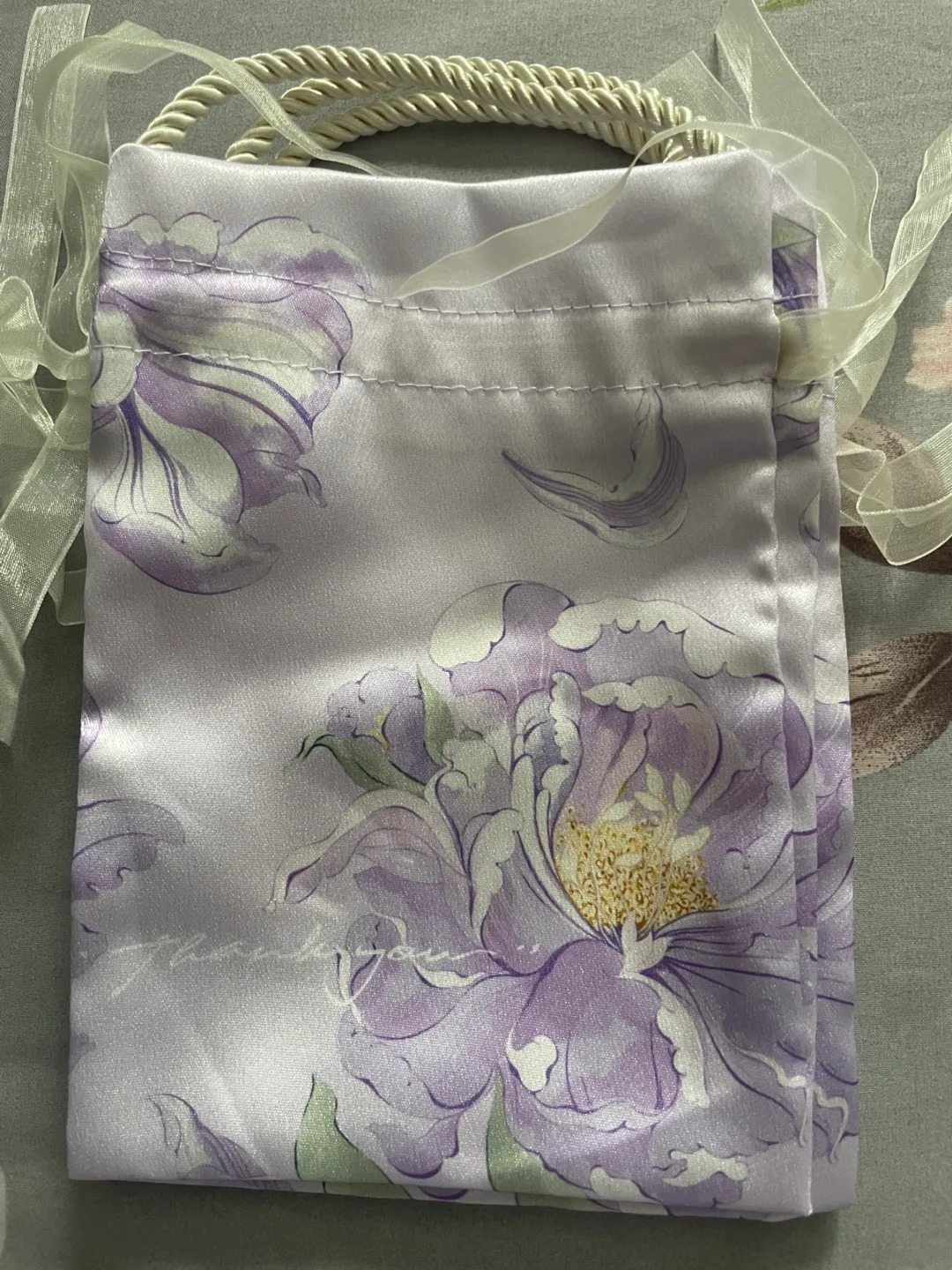 Floral Drawstring Gift Bag image indicator(3)