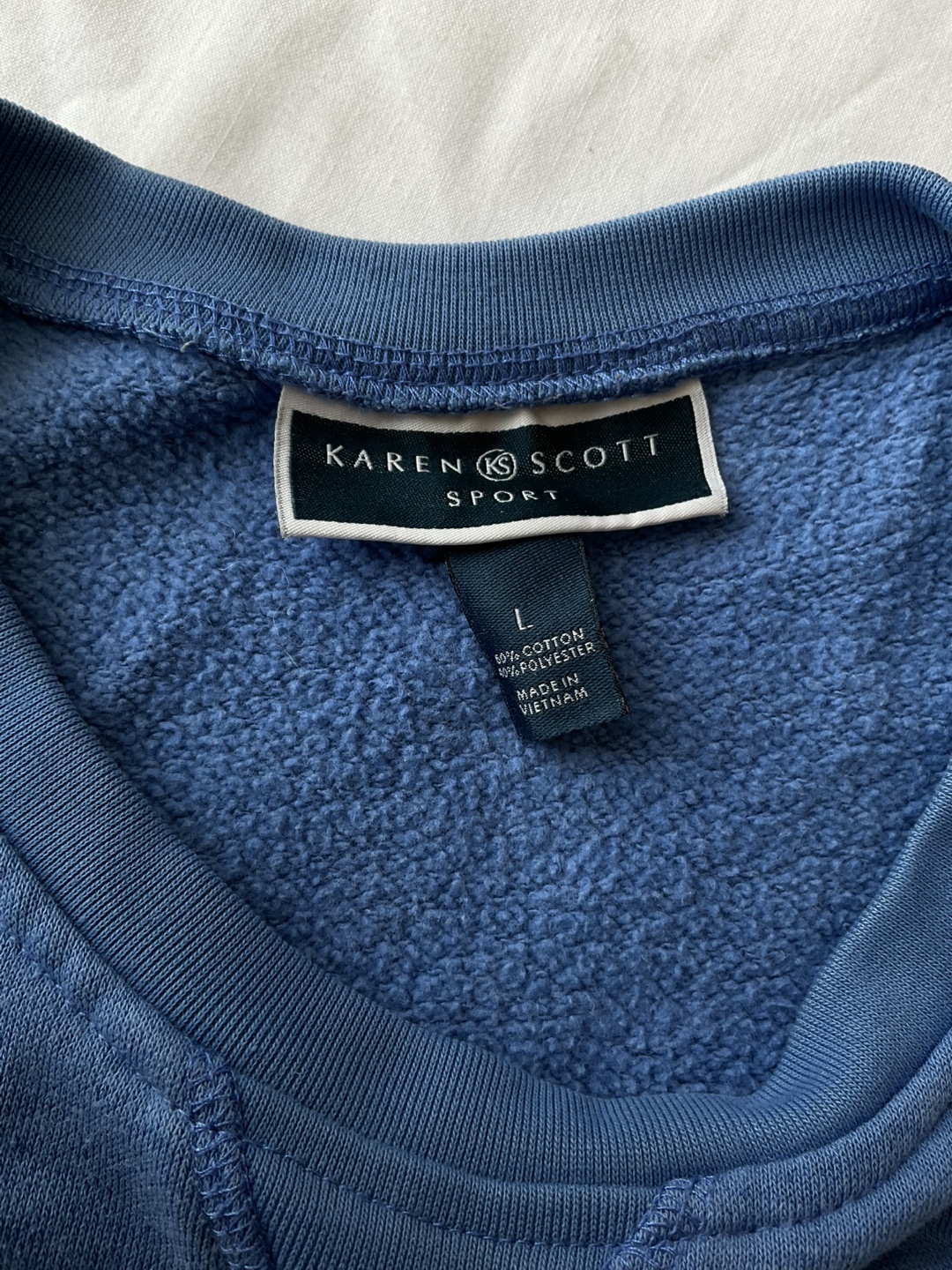 Karen Scott Sport Blue Sweatshirt - photo 3