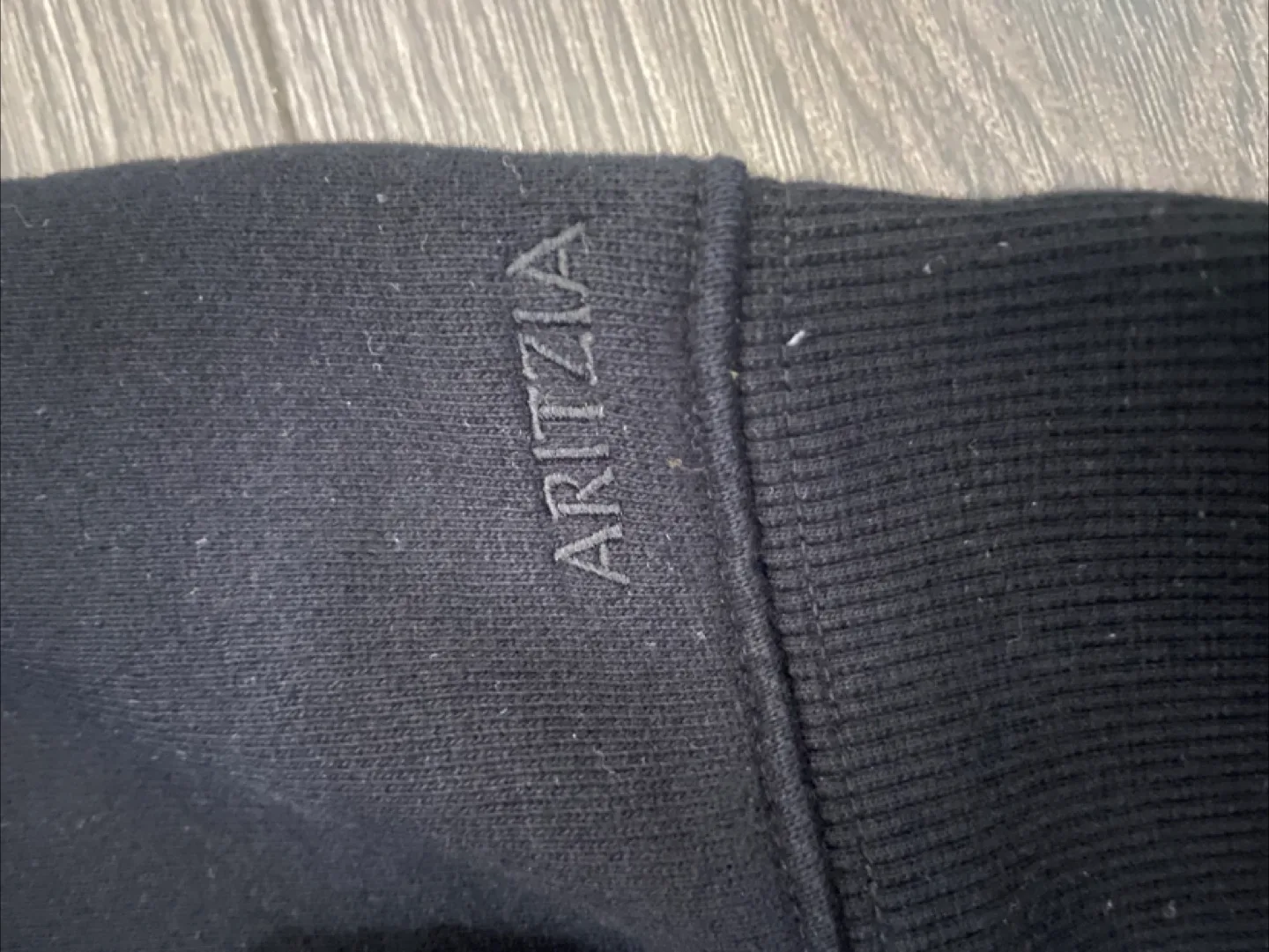Aritzia Sweatfleece Cozy Fleece Hoodie - Black image indicator(3)