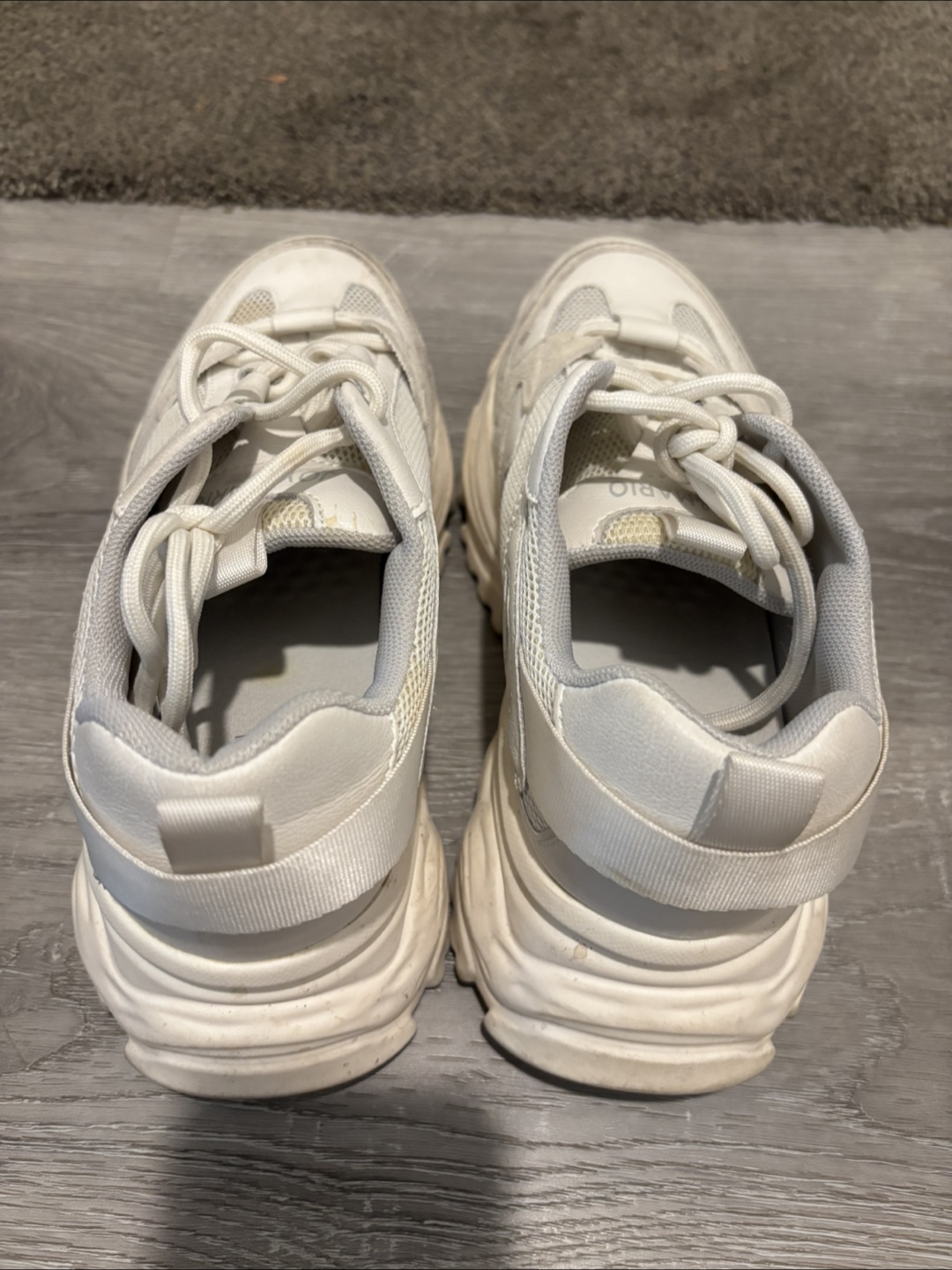 White 'Mario Trip' Sneakers - photo 3