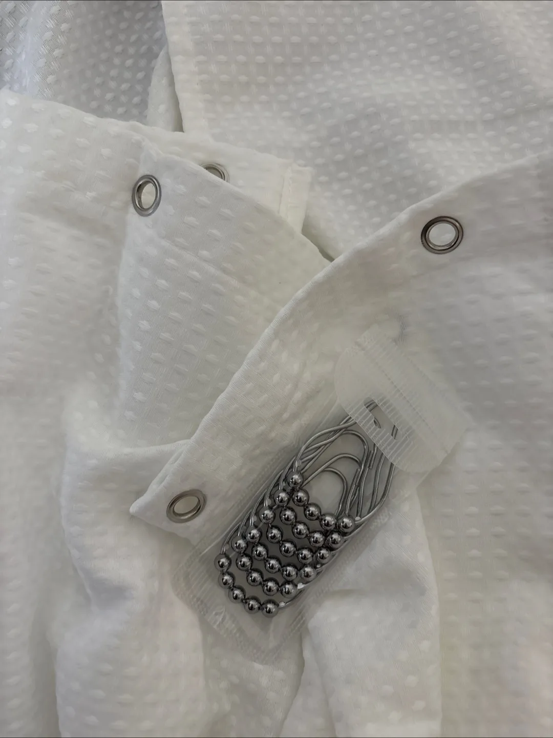 New VANZAVANZU Shower Curtain (36" x 72", White) 🧡 image indicator(3)