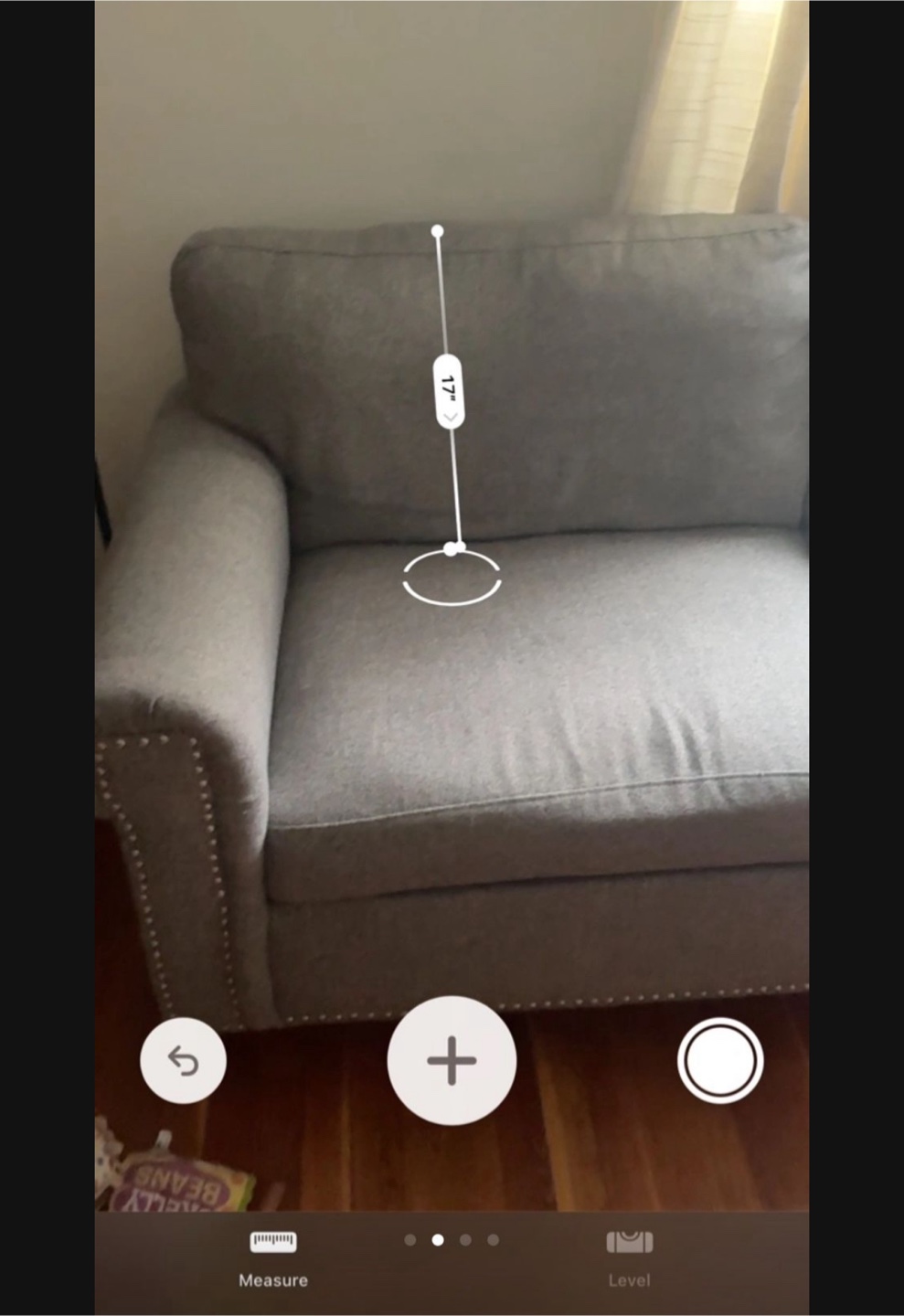 SALE - Gray Sectional Sofa - 17" Seat Height - photo 3