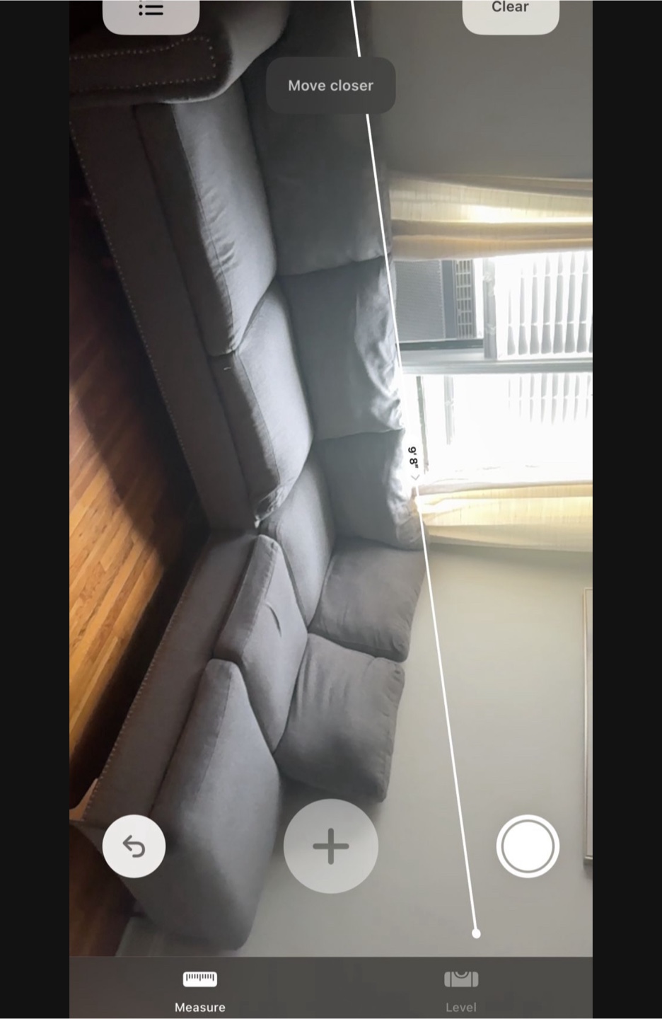 SALE - Gray Sectional Sofa - 17" Seat Height - photo 4
