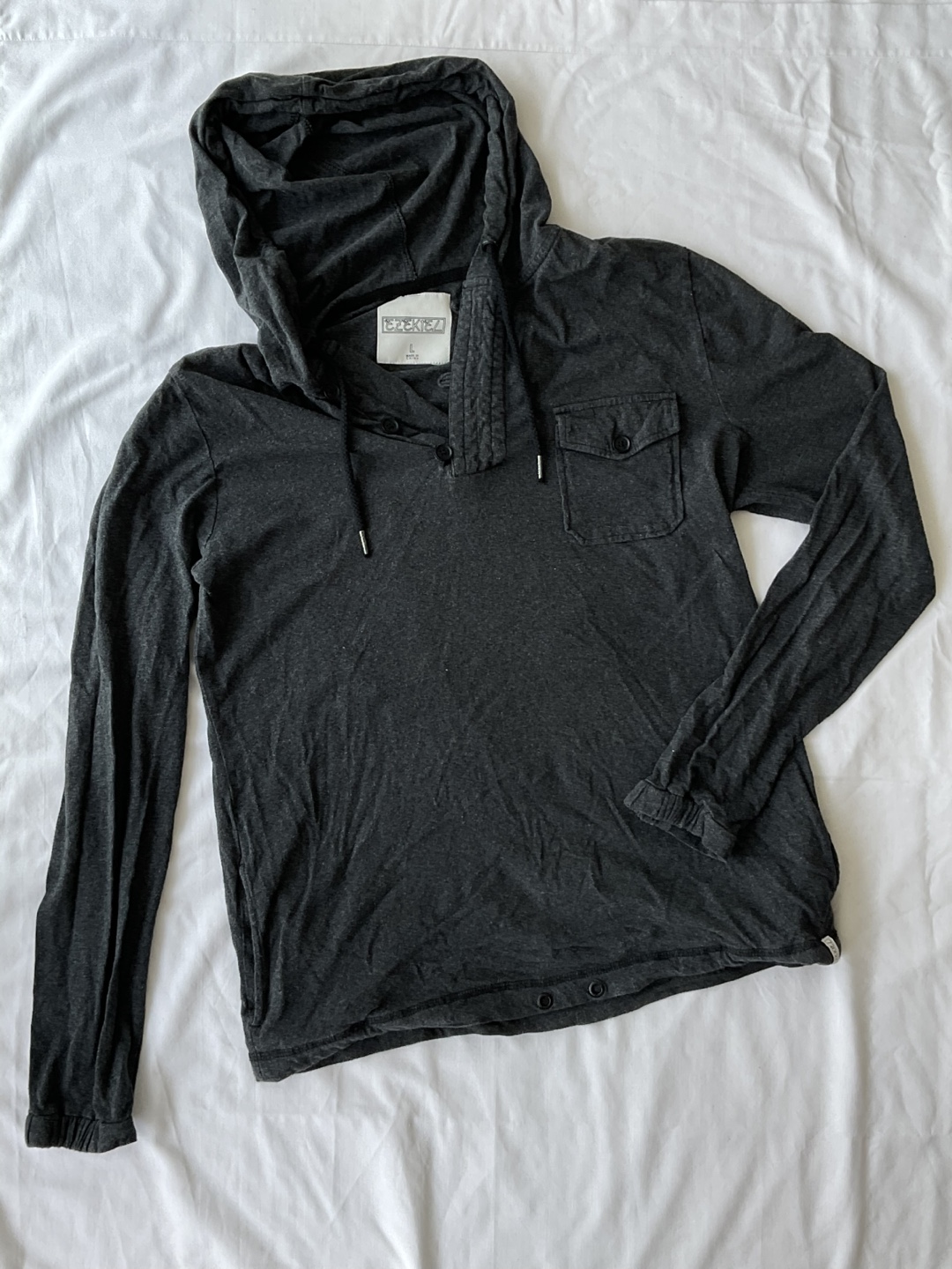 Ezekiel Long Sleeve Hooded Shirt