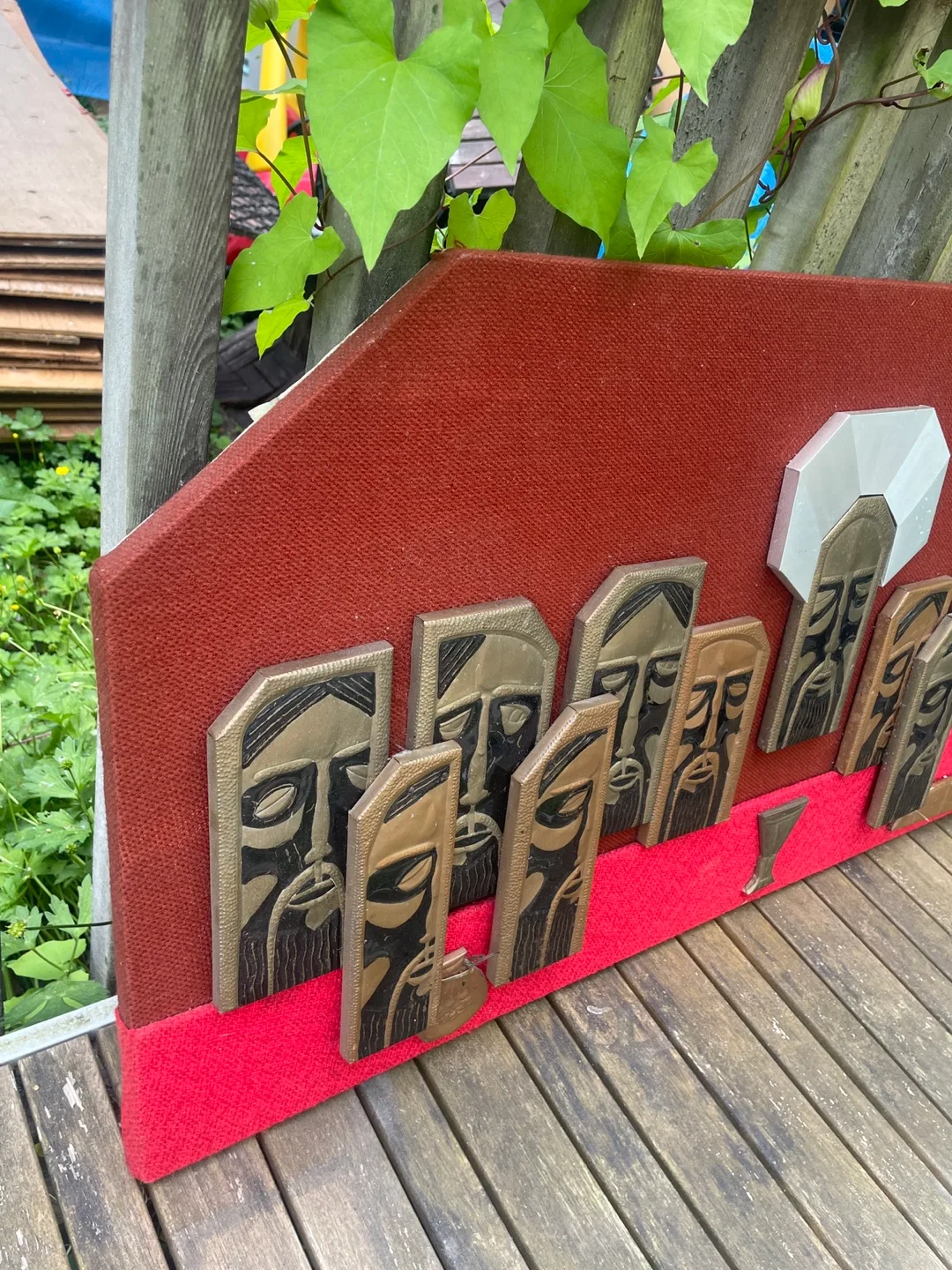 MCM Last Supper Wall Art Abstract Relief Sculpture image indicator(4)