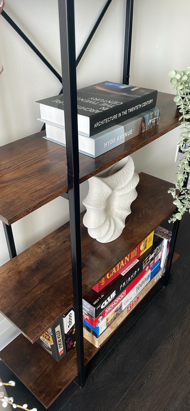 Ladder Shelf Bookcase - 5 Tier