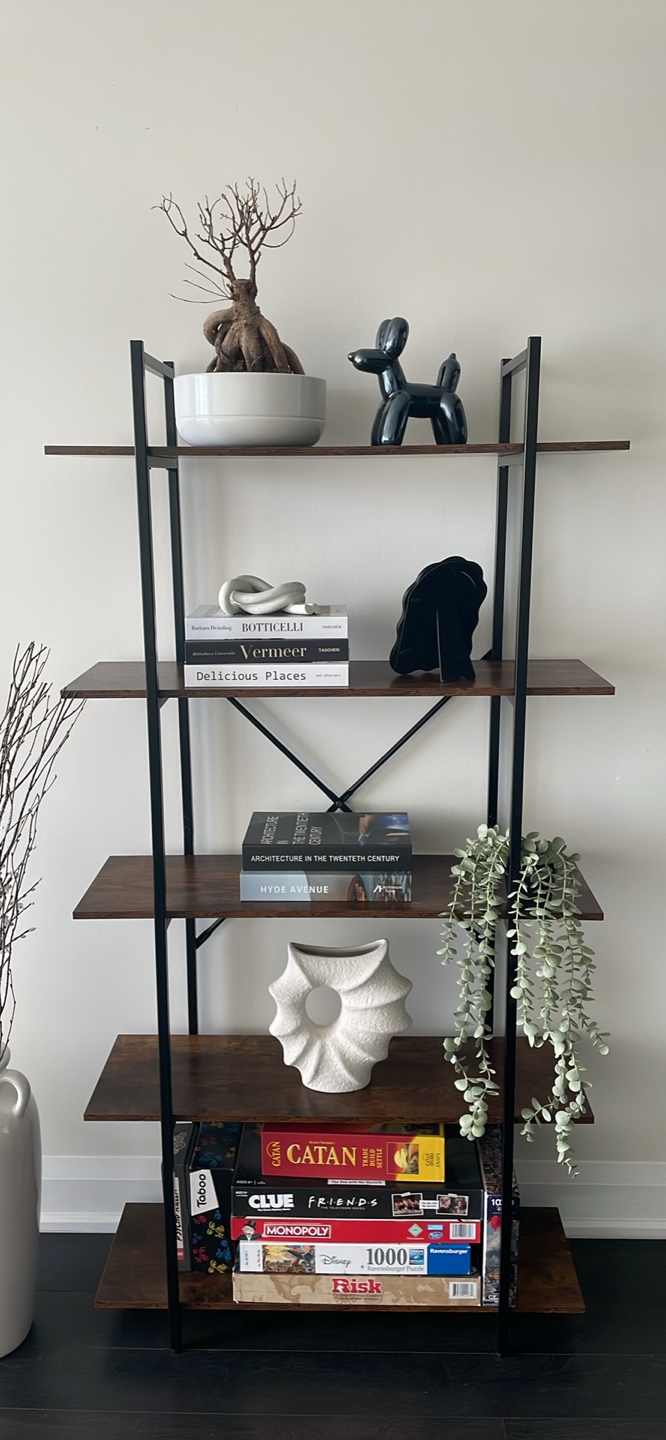Ladder Shelf Bookcase - 5 Tier - photo 2
