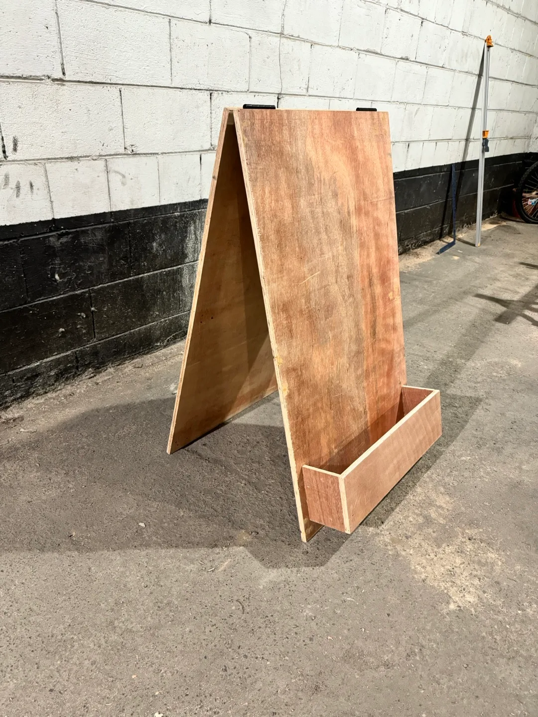 wooden A-frame sign thumbnail