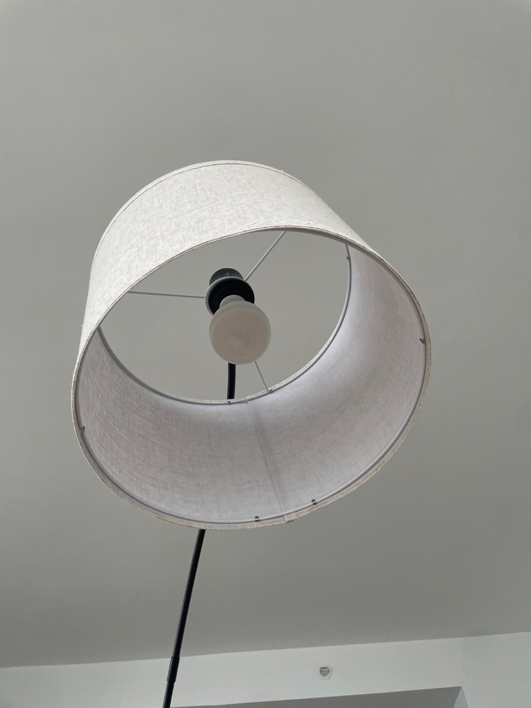 Arc Floor Lamp - Black Marble Base - photo 3