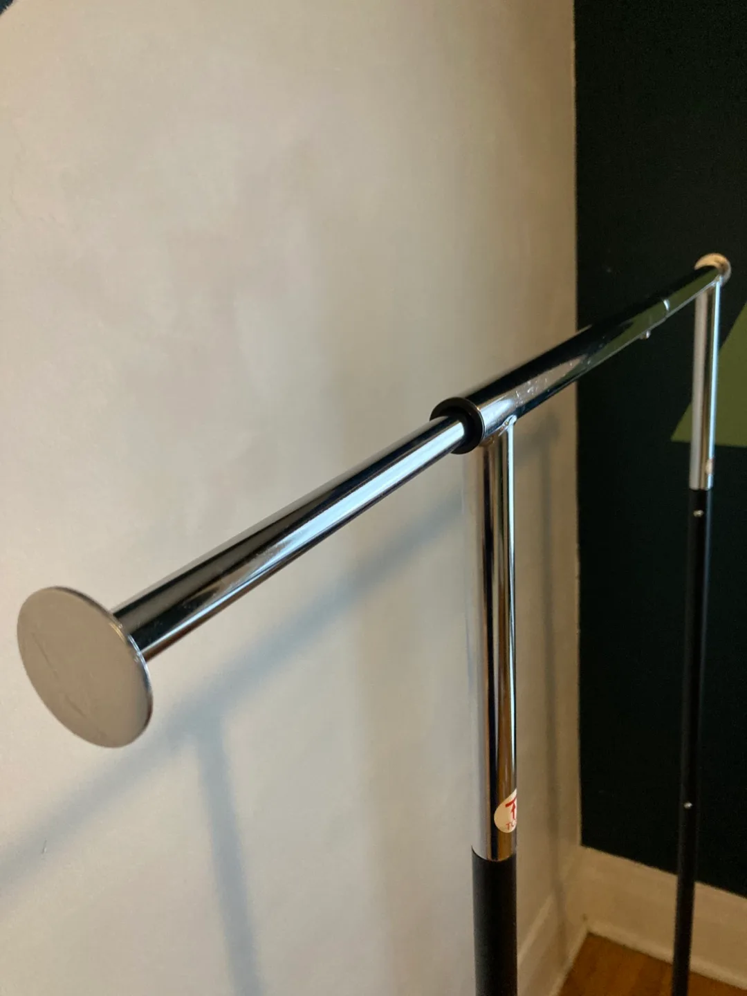 Clothing Garment Rack + 30 Black Hangers image indicator(3)