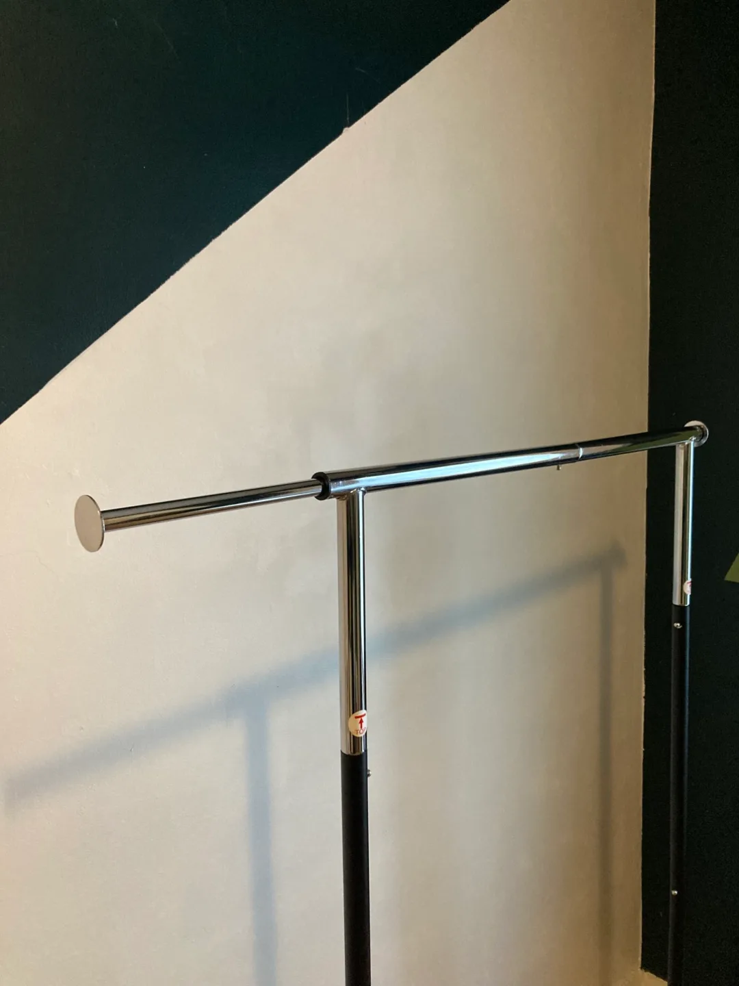 Clothing Garment Rack + 30 Black Hangers image indicator(4)