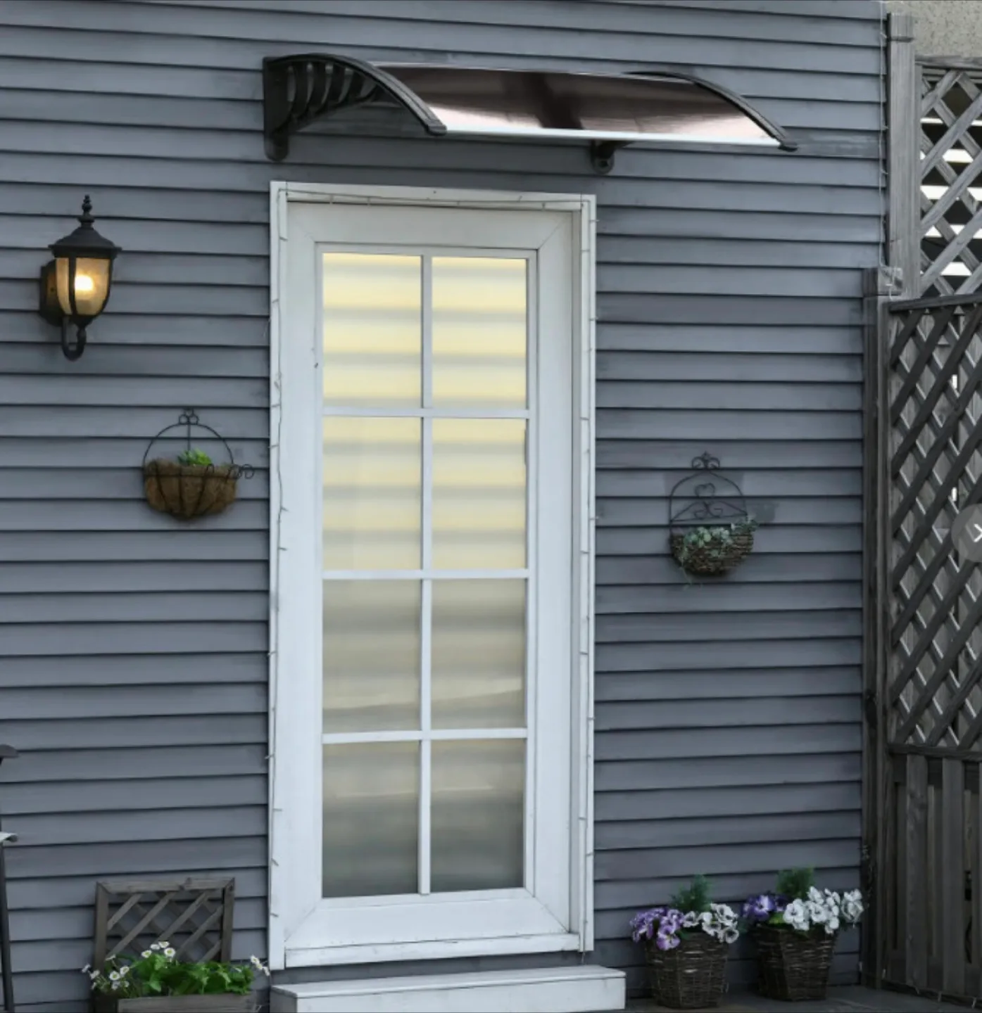 AWNING DOOR CANOPY FRONT DOOR COVER thumbnail