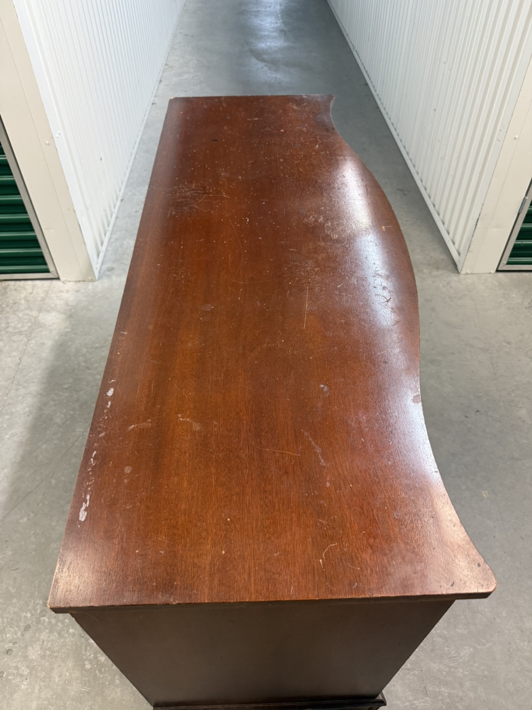 Vintage Brown Wood Dresser - photo 3