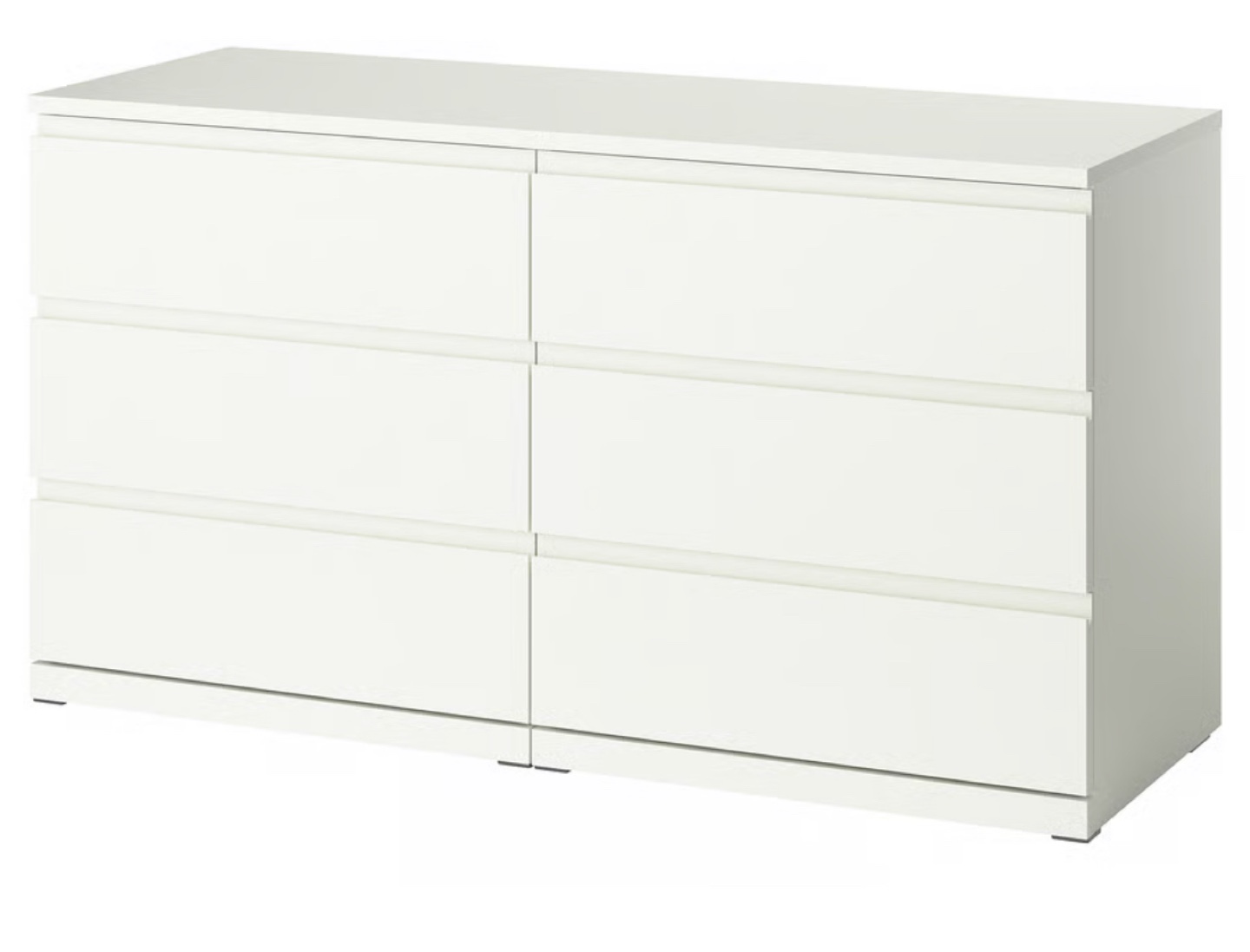 IKEA Hemnes 6-Drawer Dresser - White