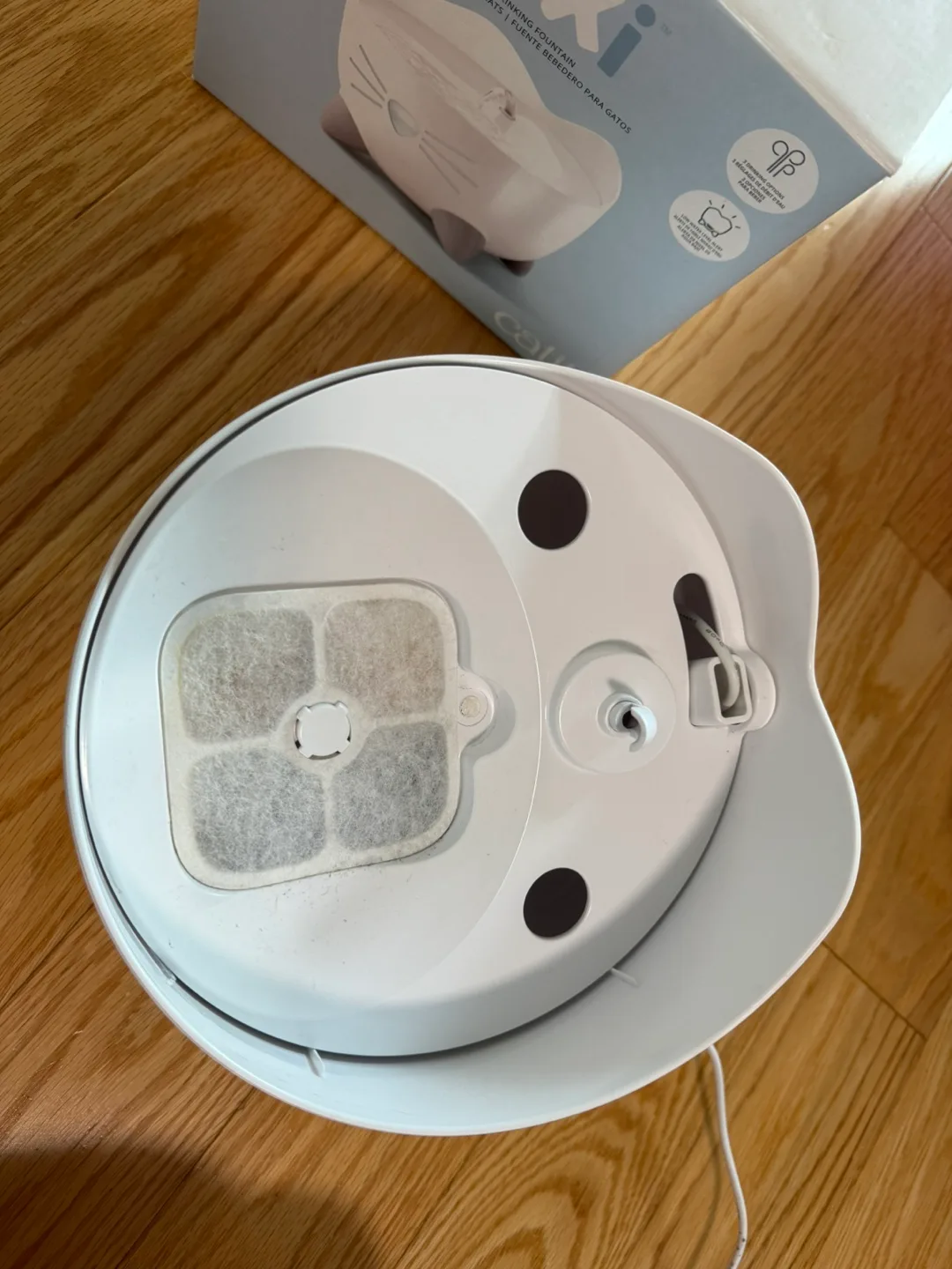 Catit Pixi Cat Drinking Fountain + 3filters image indicator(3)