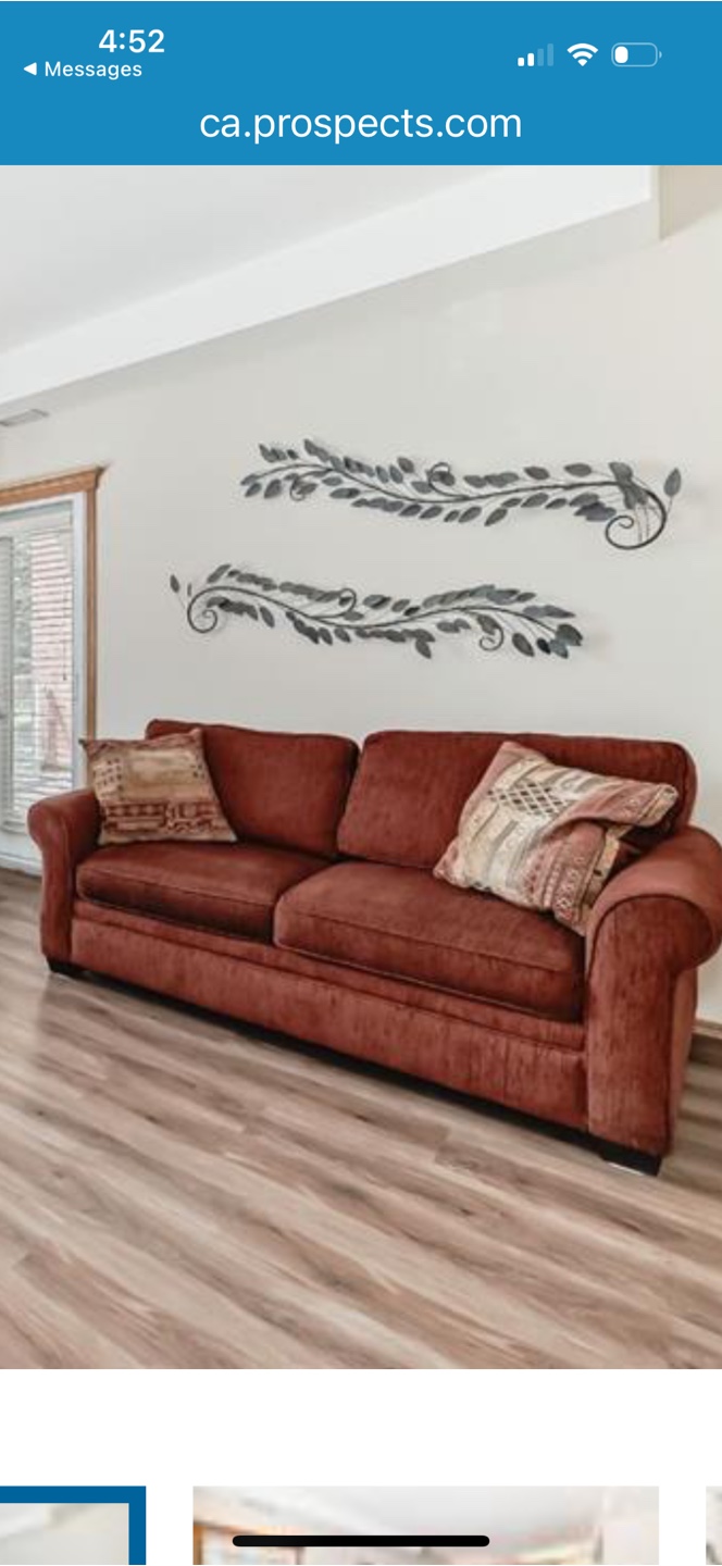 Sofabed - rust / burnt orange - photo 2