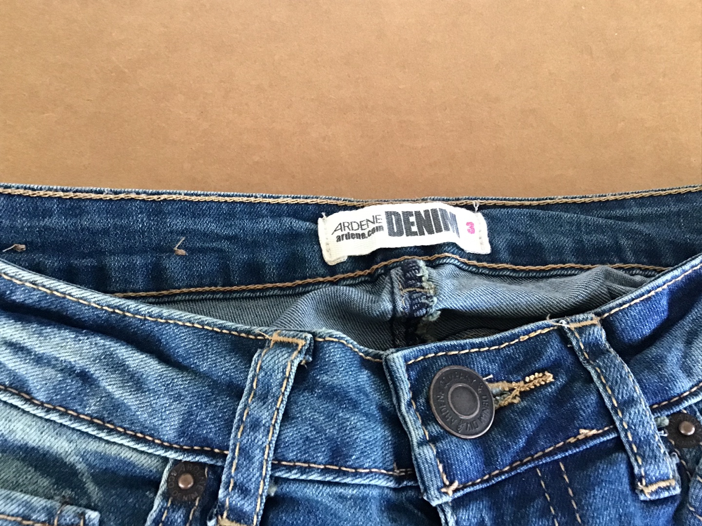Ardene Denim Jeans - Size 3