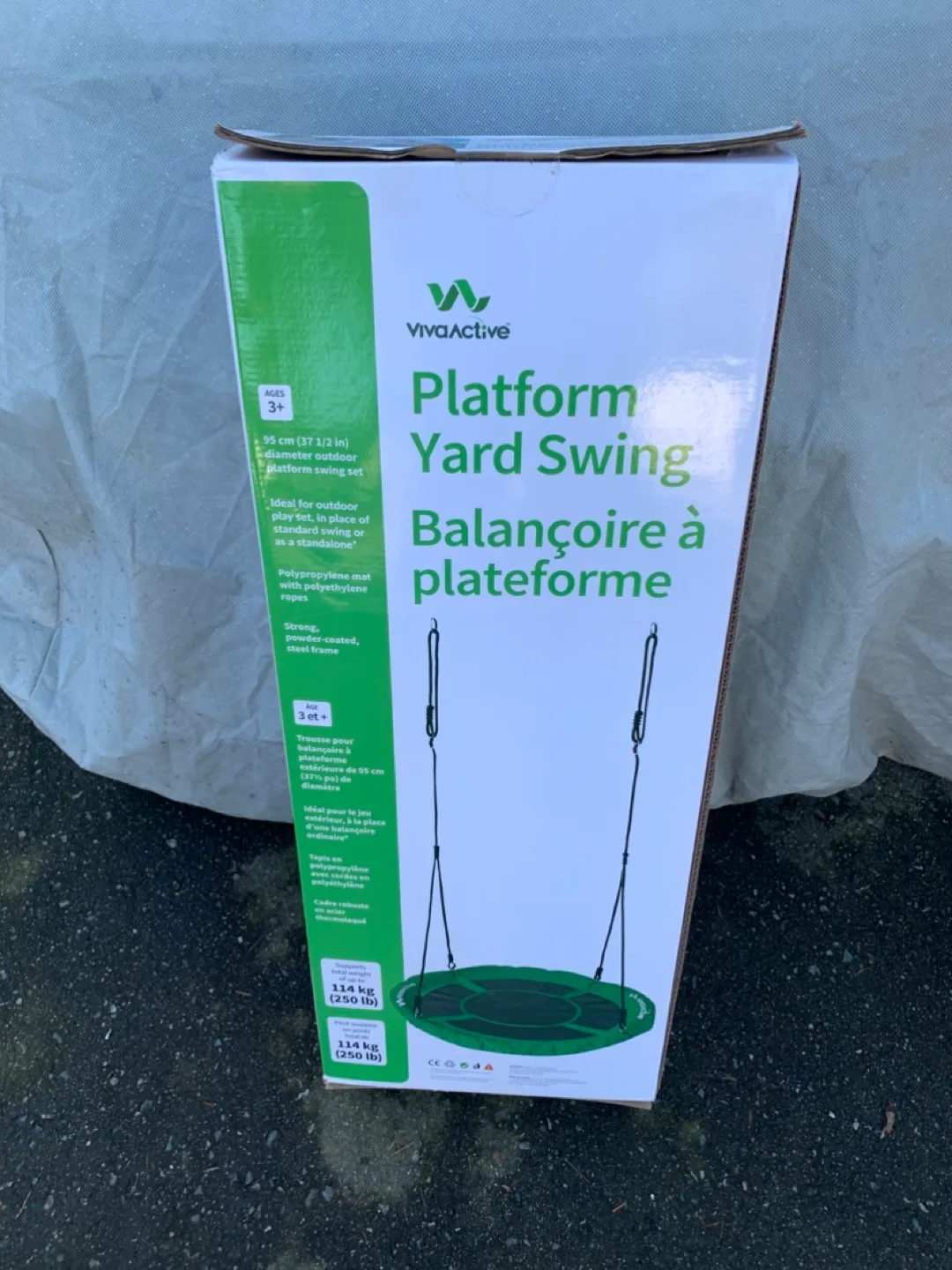 Viva Active Platform Yard Swing - New in Box! thumbnail