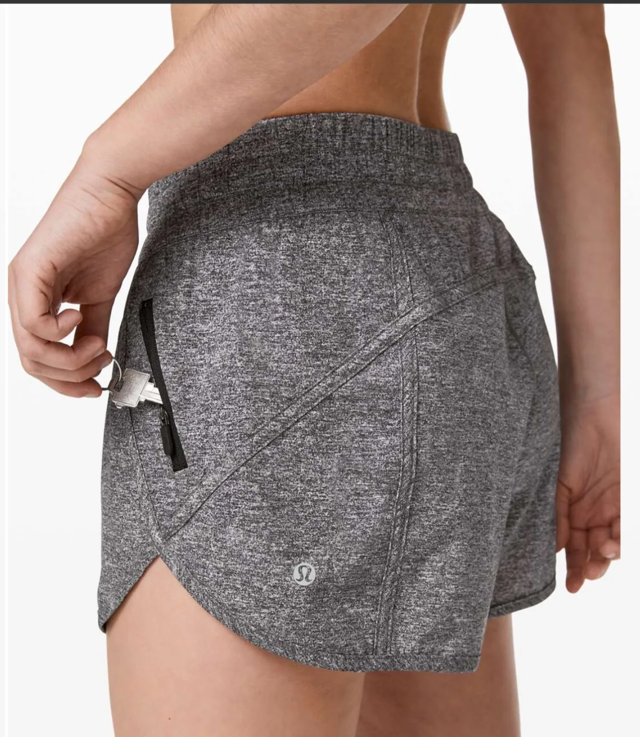 Lululemon Tracker Short V *4"' - size 8 image indicator(2)