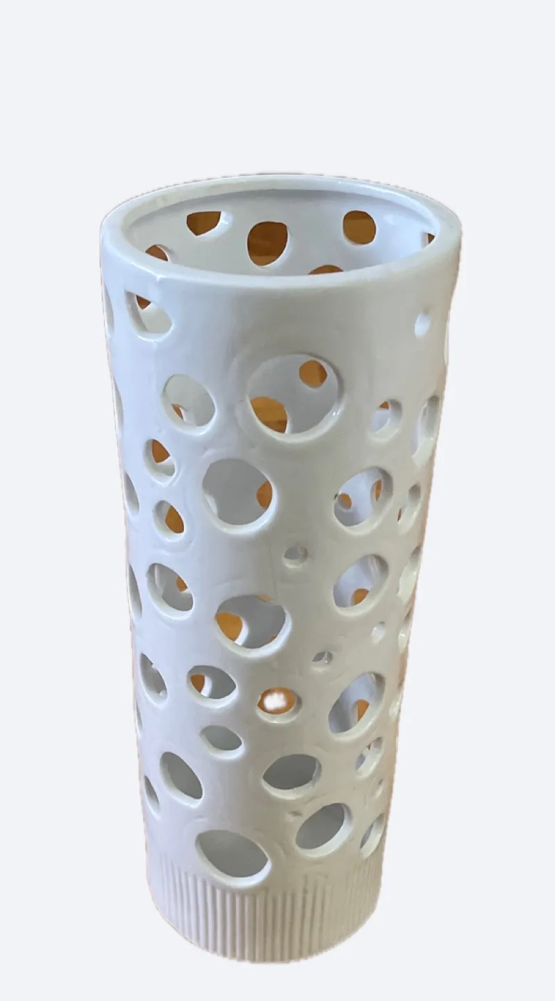 White Ceramic Vase thumbnail