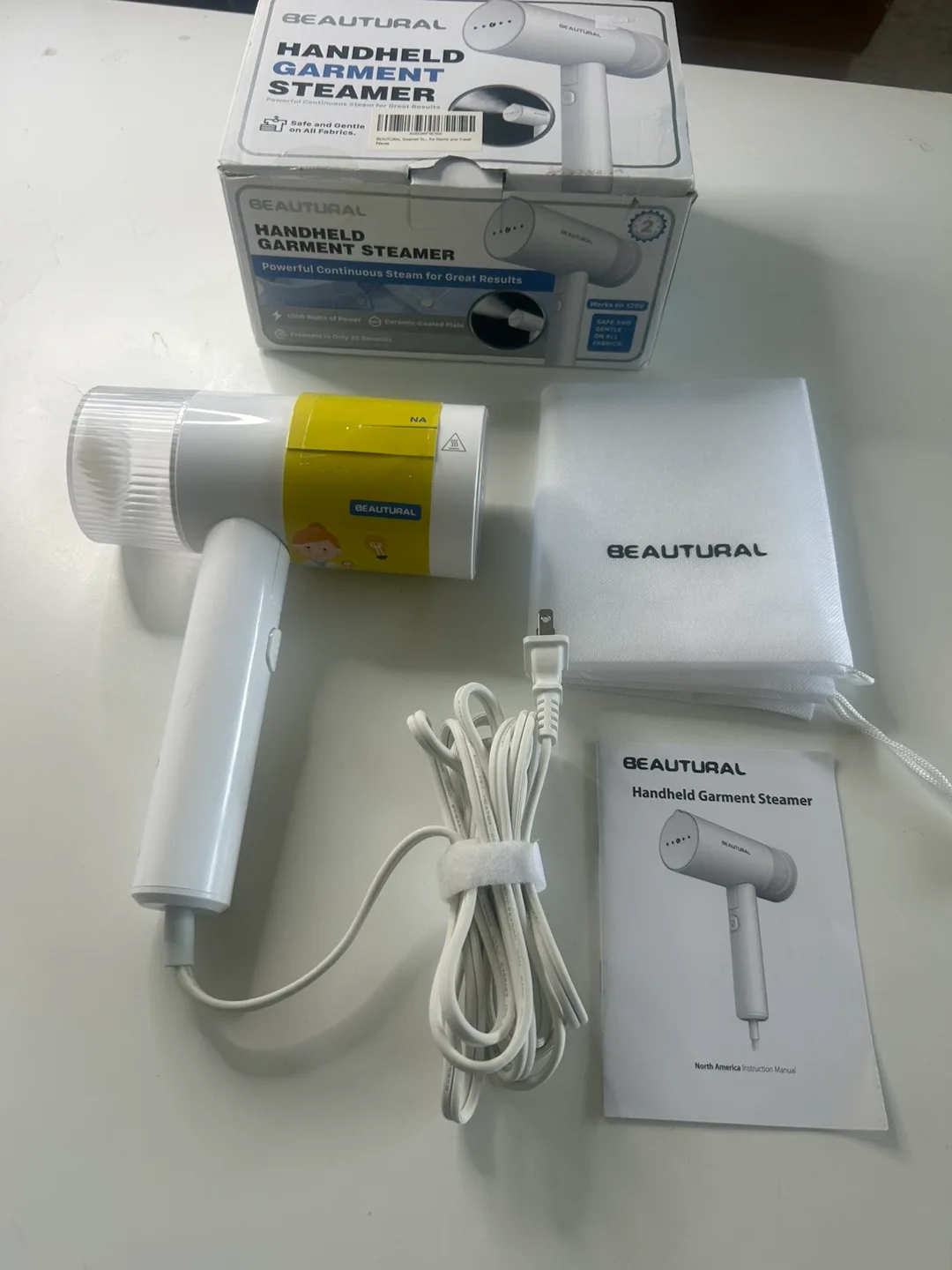 Beautural Handheld Garment Steamer - Like New! thumbnail