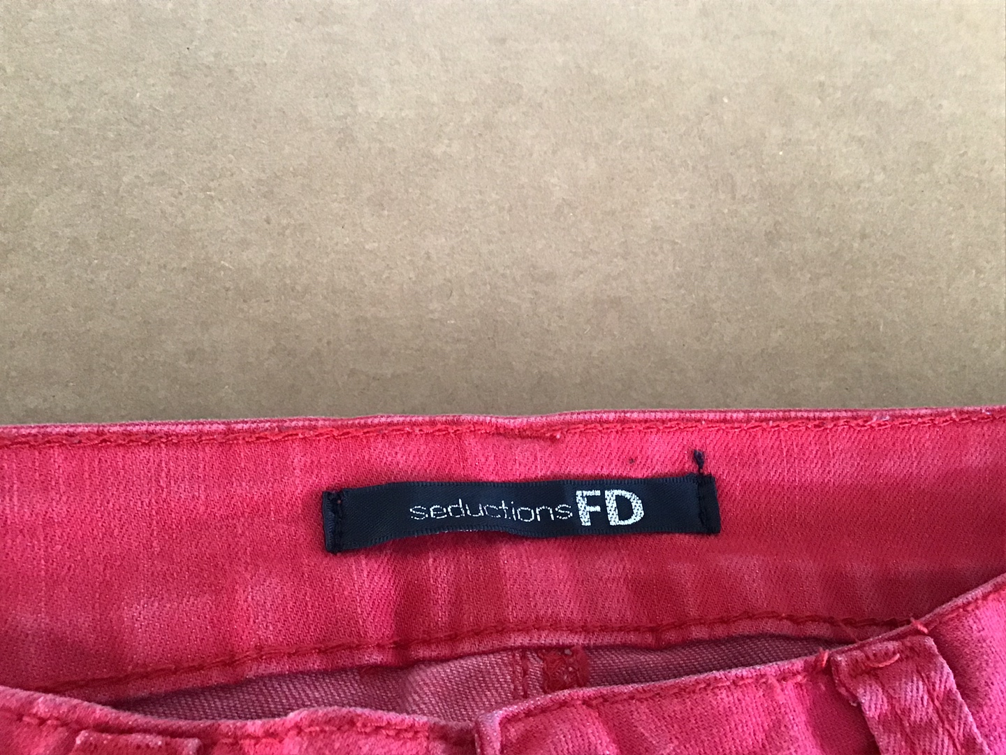 Seductions FD Red Jeans