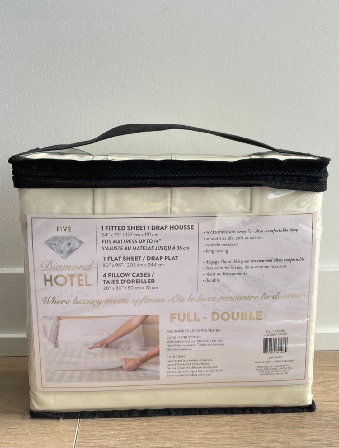 FIVE Diamond Hotel Full/Double Sheet Set - NEW - photo 2