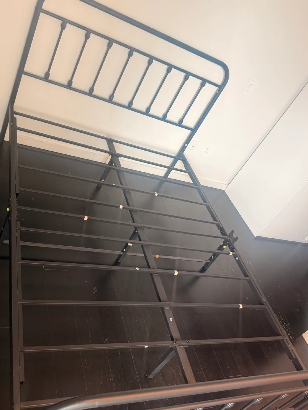 IKEA Black Metal Bed Frame double size image indicator(5)