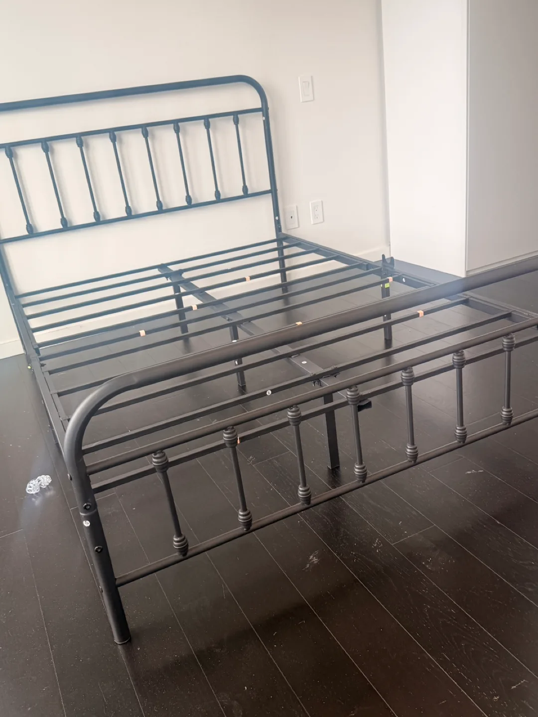 IKEA Black Metal Bed Frame double size image indicator(4)