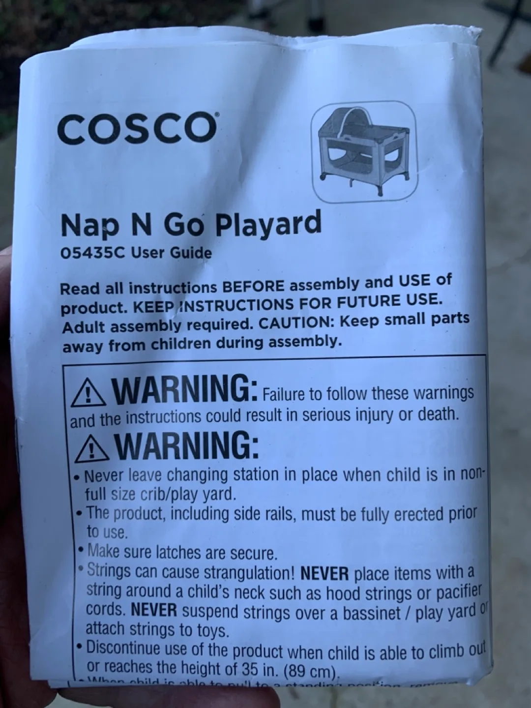 Cosco Nap N Go Playard image indicator(3)