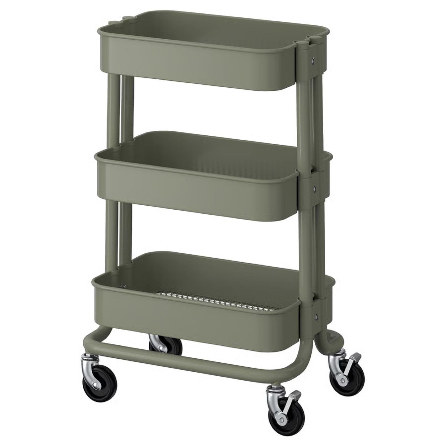 IKEA RÅSKOG Green Utility Cart
