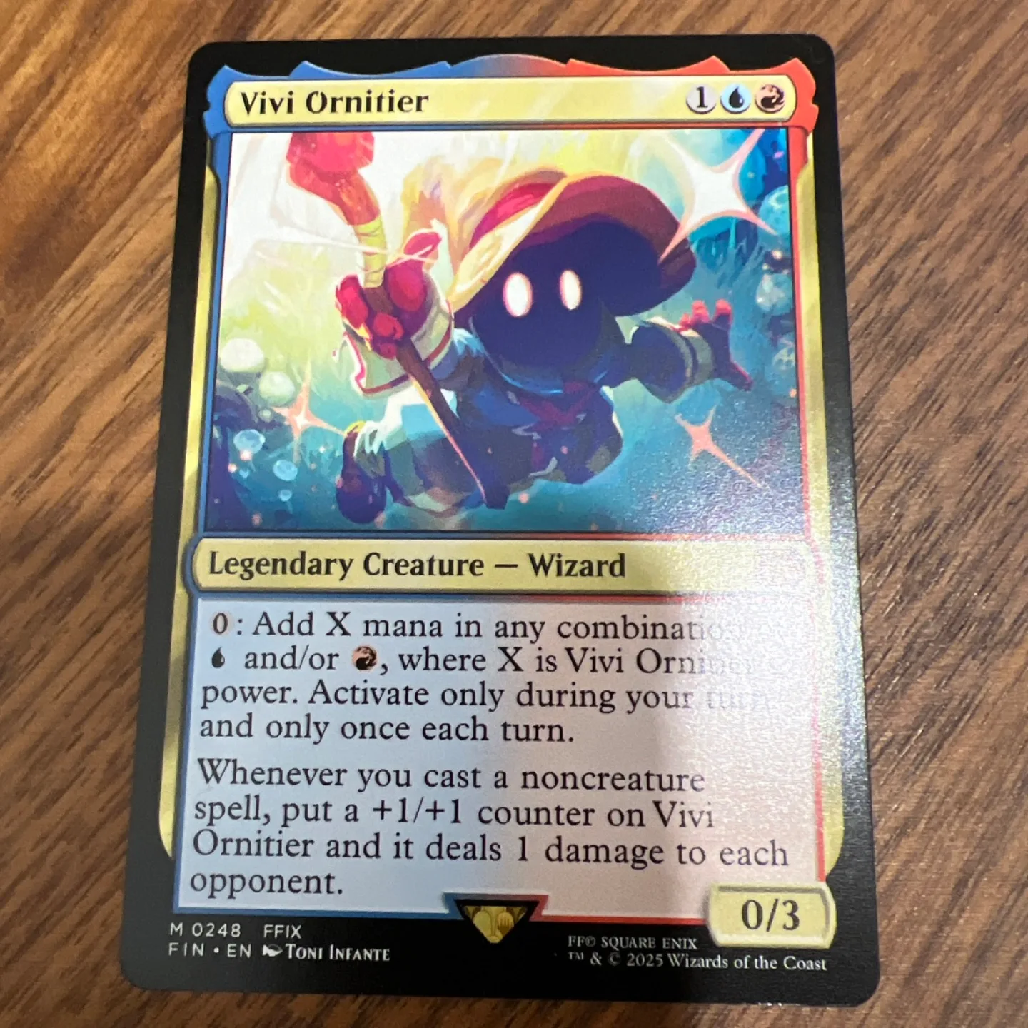 Magic The Gathering Vivi Ornitier Card thumbnail