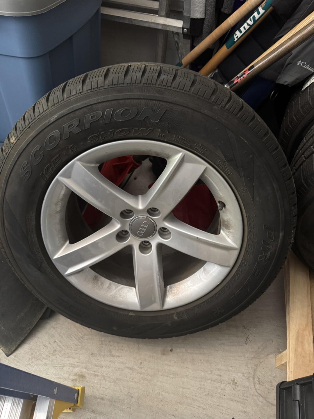 Pirelli Ice 3 Tire on Audi Rim set of (4) - photo 2