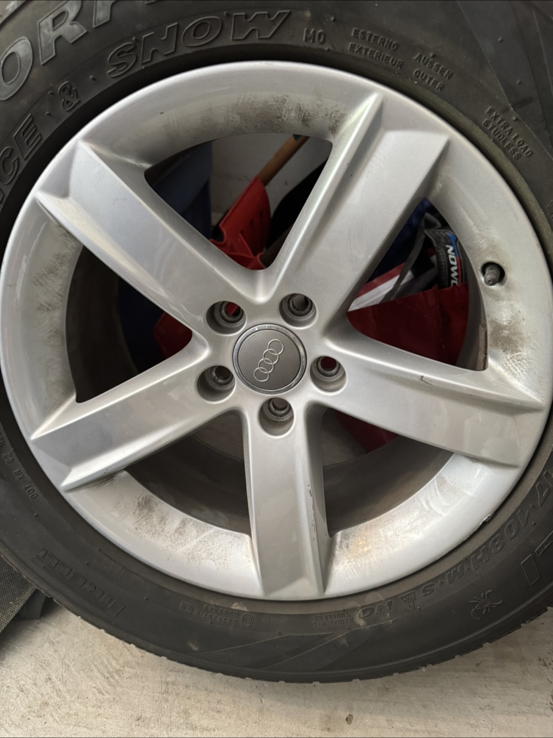 Pirelli Ice 3 Tire on Audi Rim set of (4) - photo 3