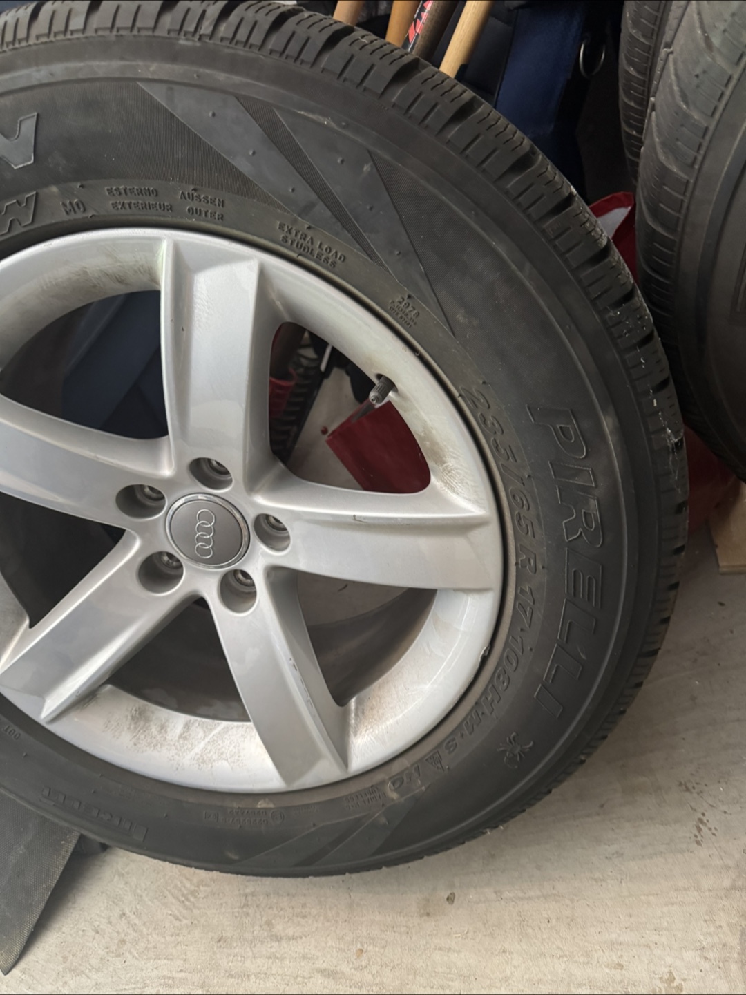 Pirelli Ice 3 Tire on Audi Rim set of (4) - photo 4