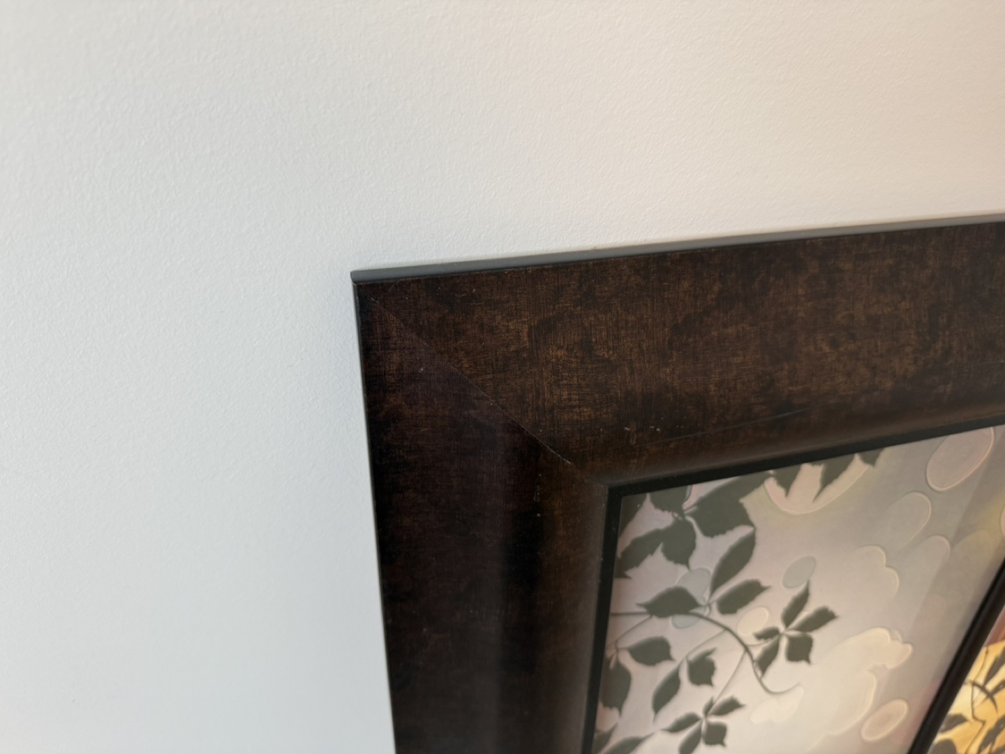 Framed Floral Wall Art - 42 x 30 inches - photo 2