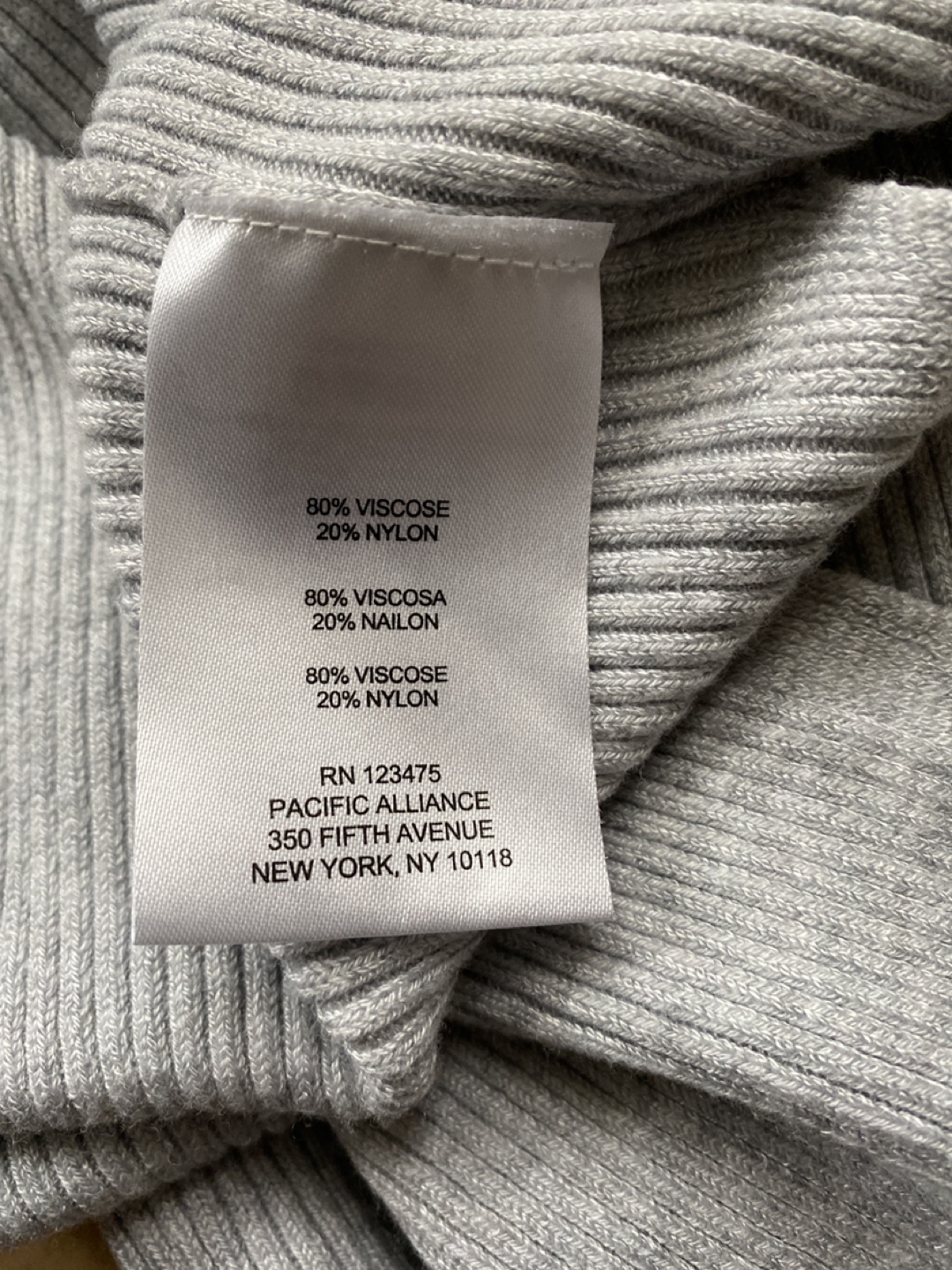 Jones New York Grey Cardigan - Size L - photo 5