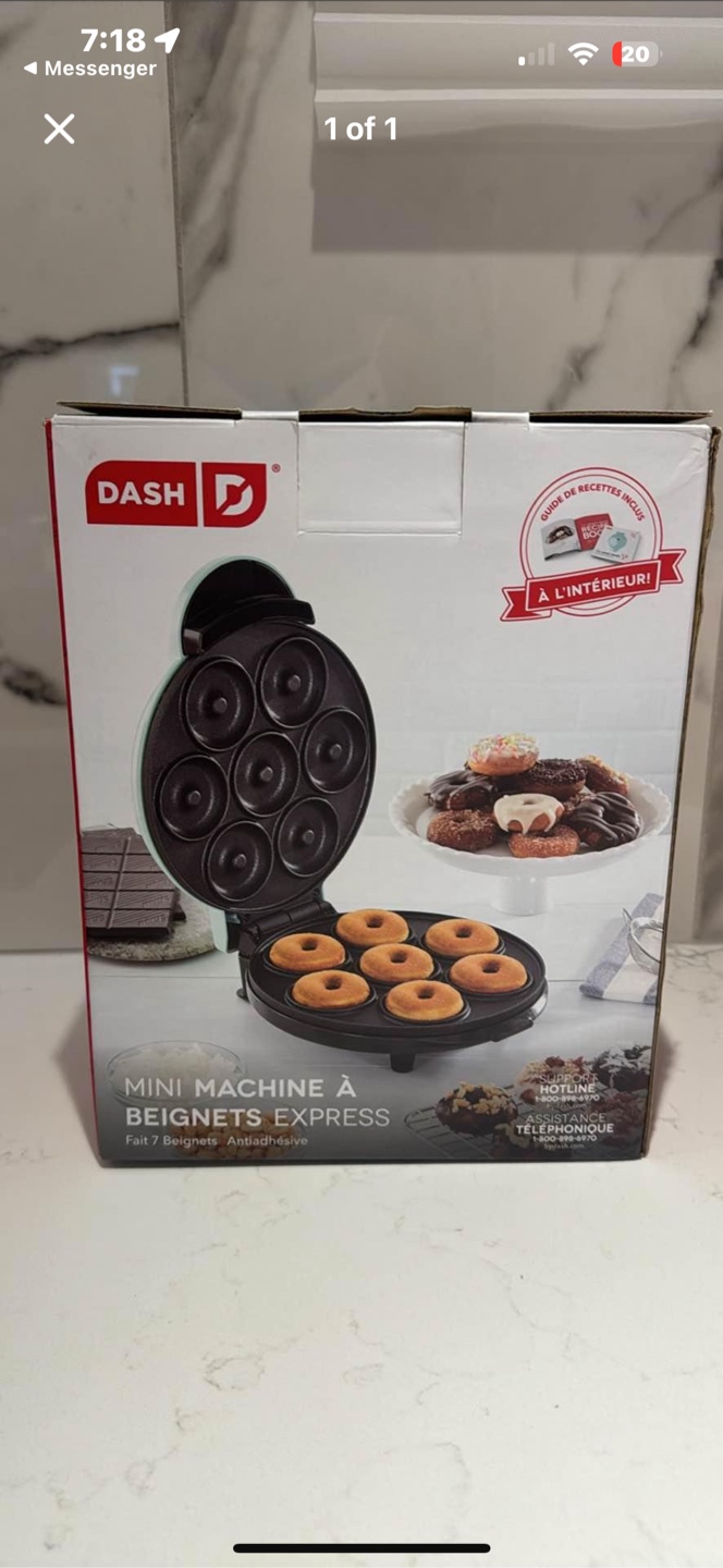 Dash Mini Donut Maker - Beignets Express